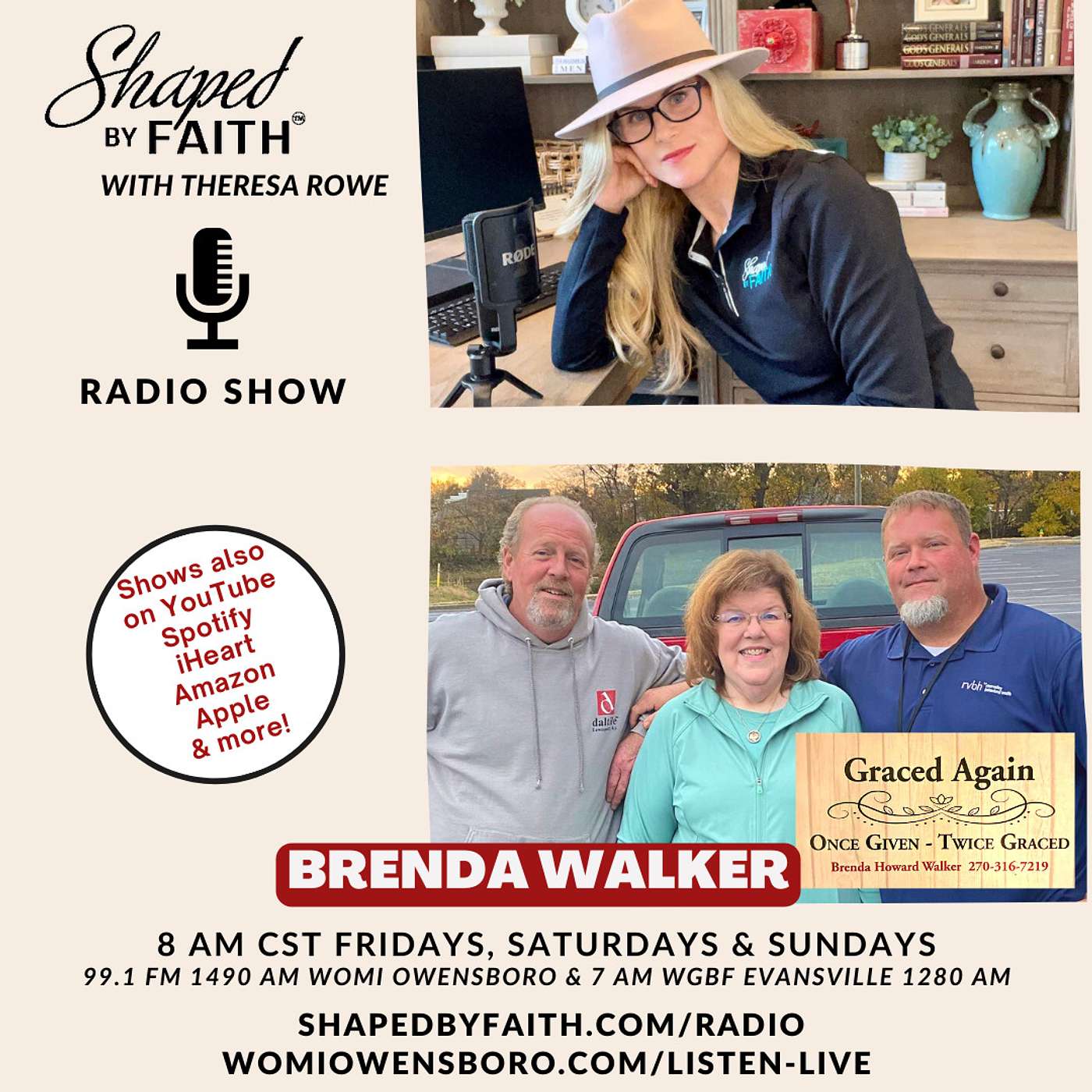 Shaped by Faith with Theresa Rowe