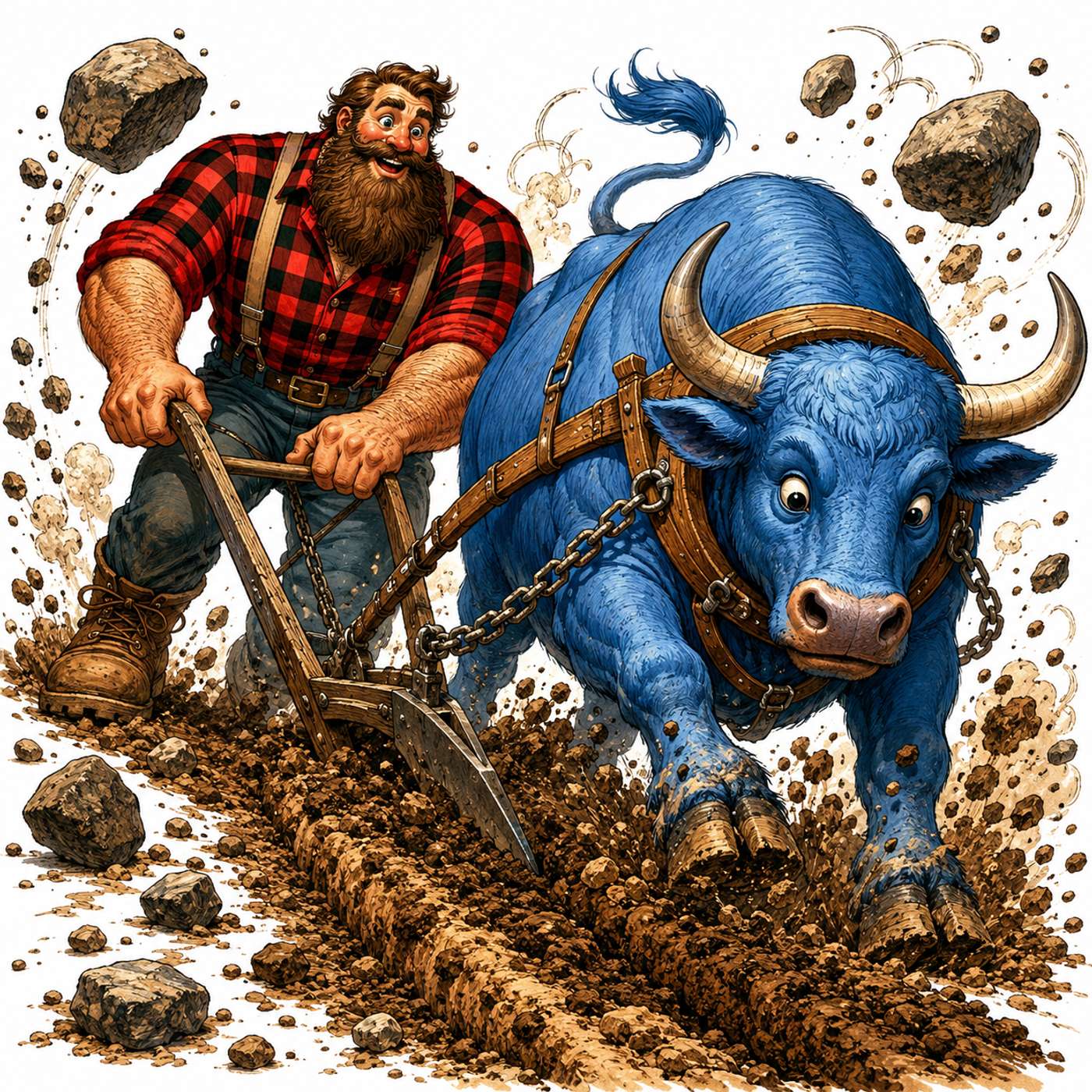 The Tall Tales of Paul Bunyan - American Folk Tale
