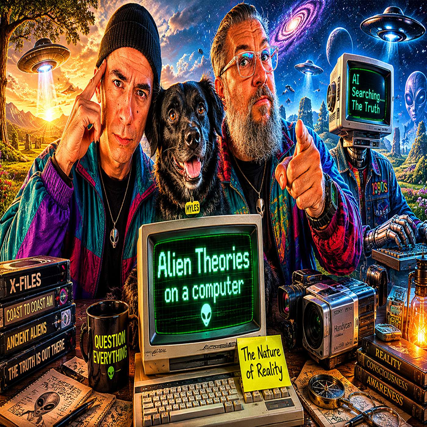 Episode 37: Alien Theories, AI, Vintage Culture & The Nature of Reality episode artwork