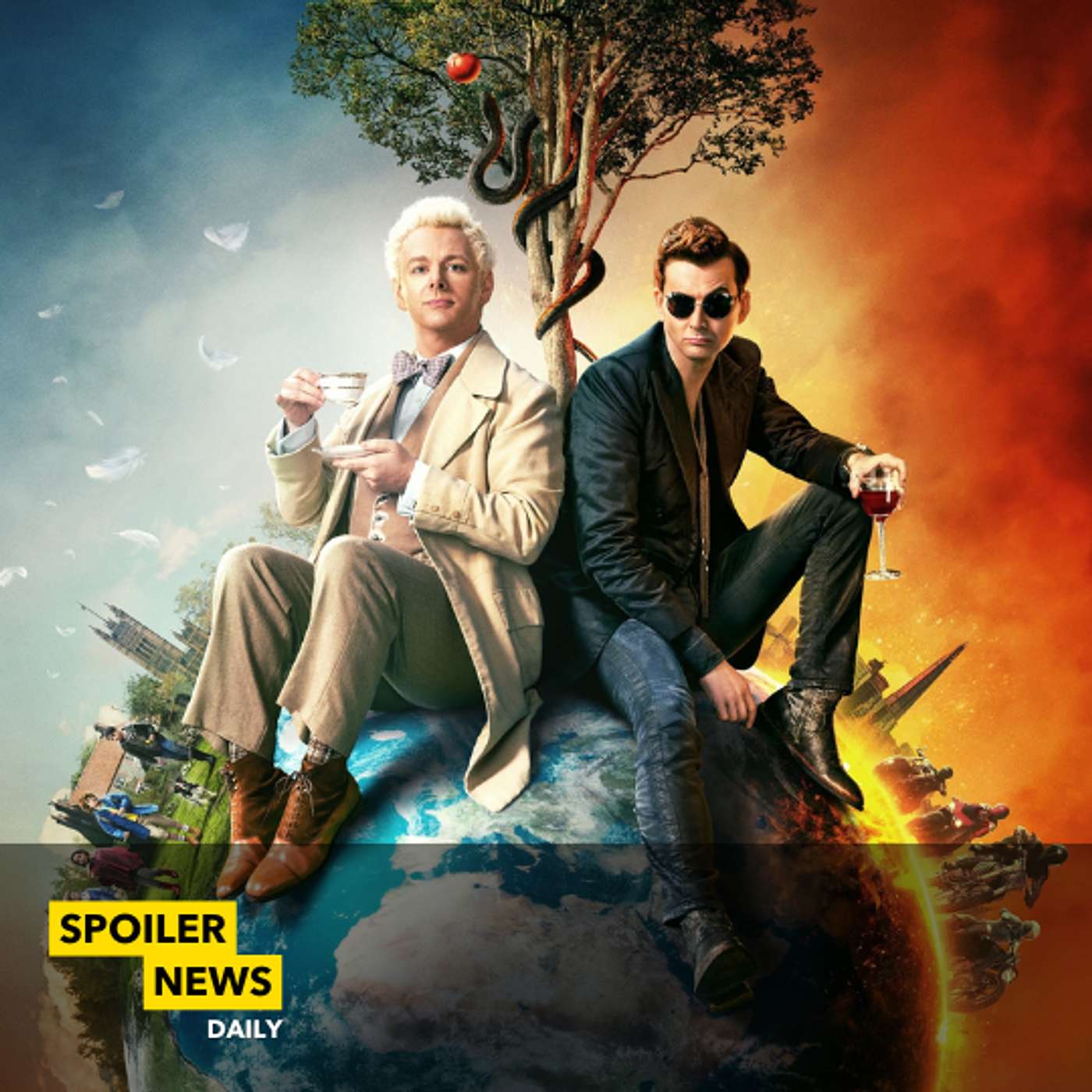 ¡Estreno de Spider-Man 4! ¡Final de Good Omens! ¡Se confirma The Office: México!