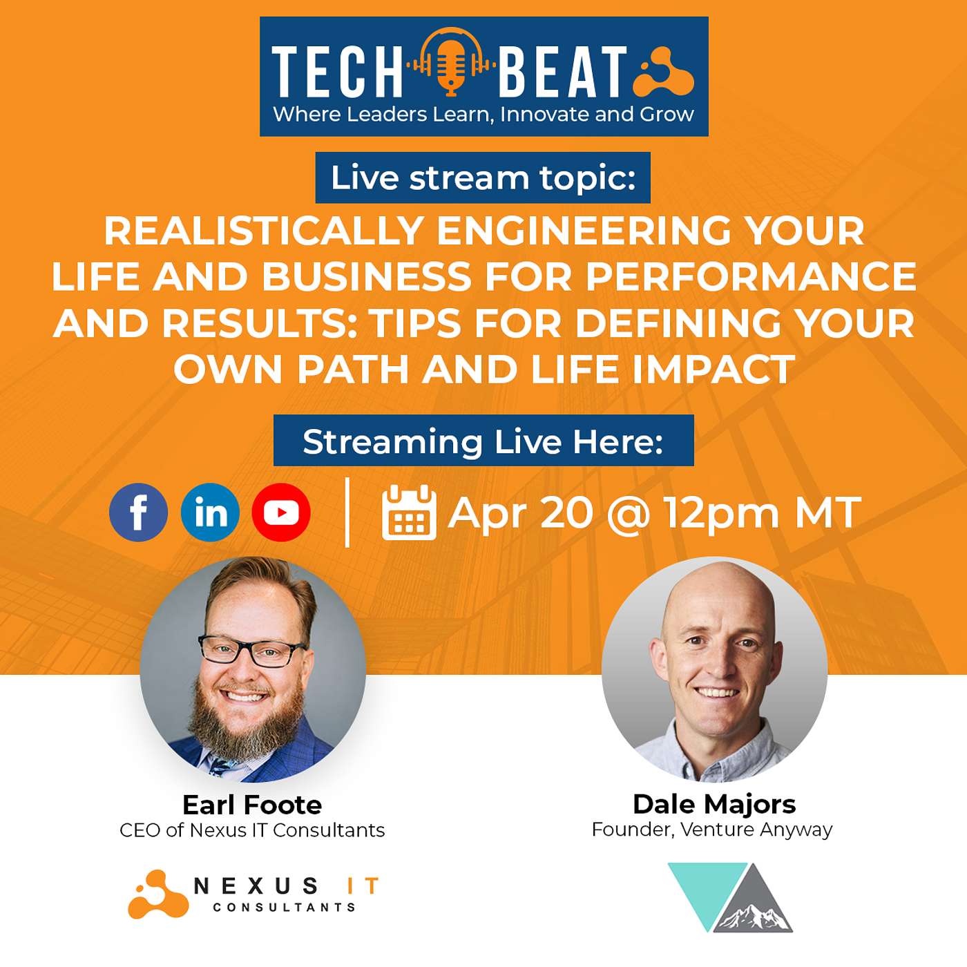 The Nexus IT TechBeat Podcast with Founder/CEO, Earl Foote