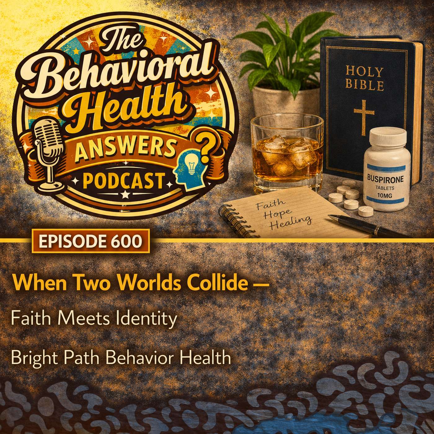 Episode 600: When Two Worlds Collide - Faith Meets Identity | Bright Path Behavior Health episode artwork