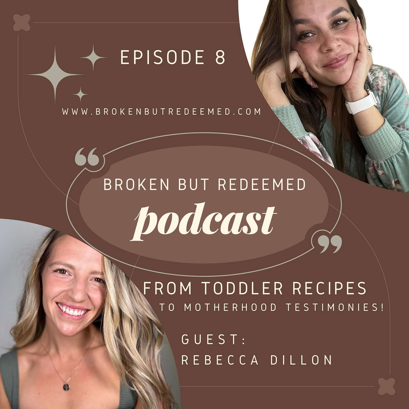 EP8 - From Toddler Recipes to Motherhood Testimonies episode artwork