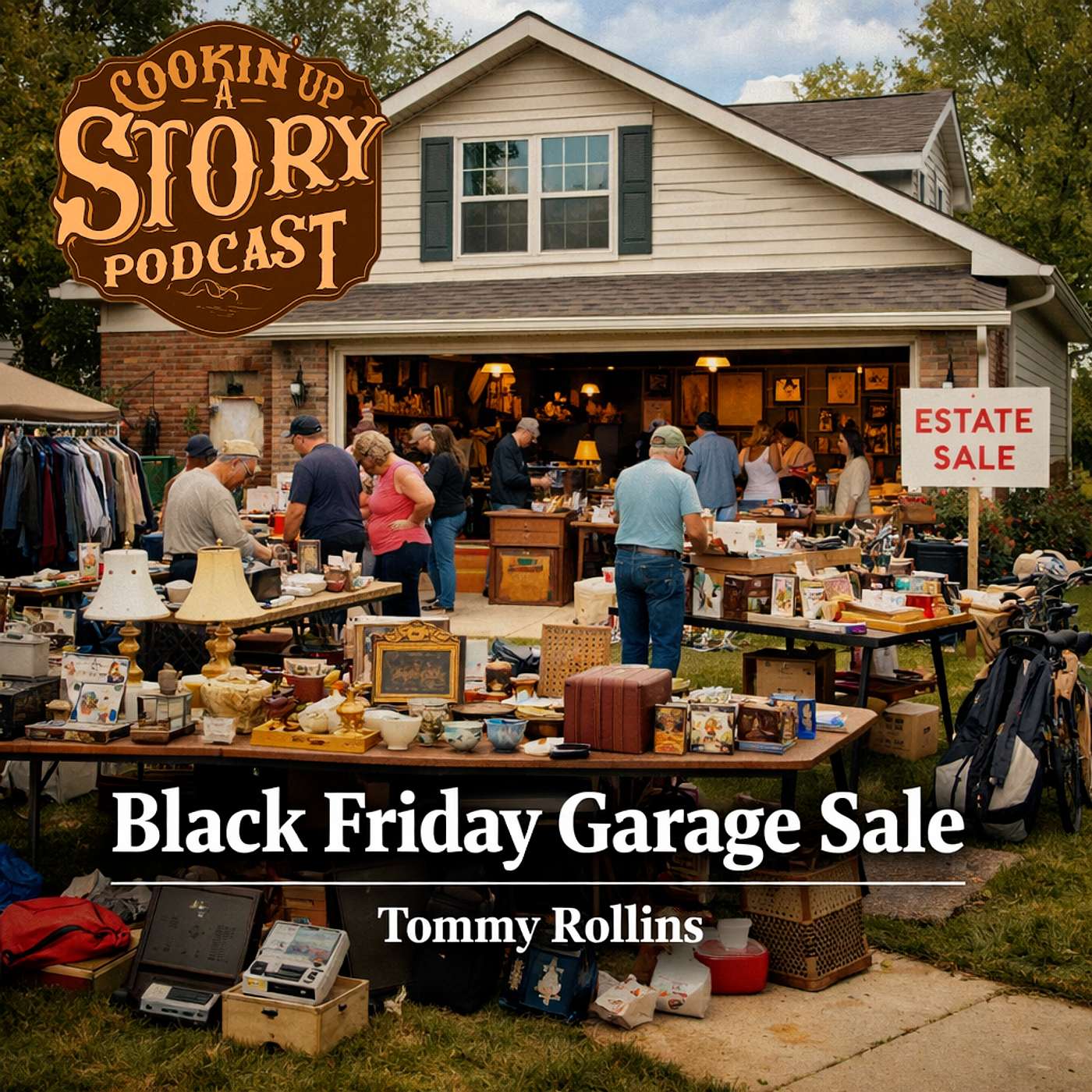 COOKIN' UP A STORY: Black Friday Garage Sale - Tommy Rollins episode artwork