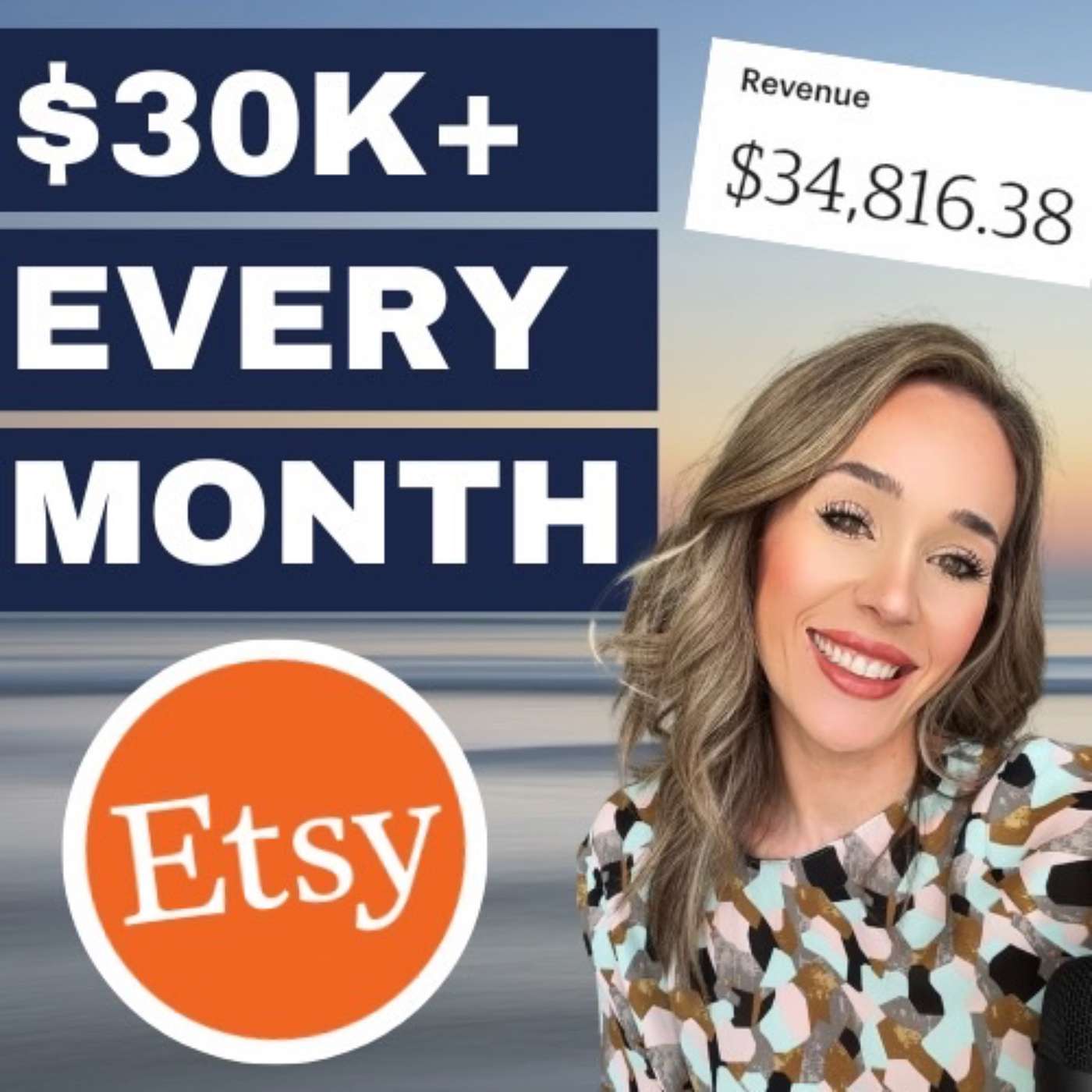 cover of episode How I CONSISTENTLY Make $30K+ Every Month On Etsy 🤯 How to Sell On Etsy With High Consistent Revenue