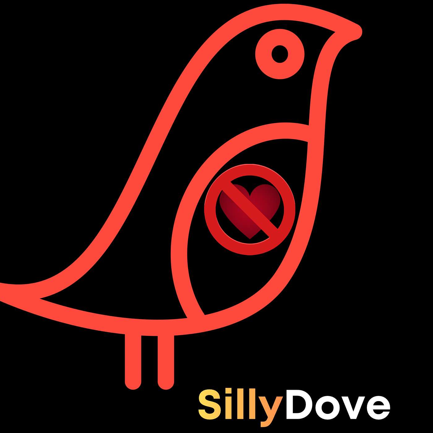Silly dove without heart