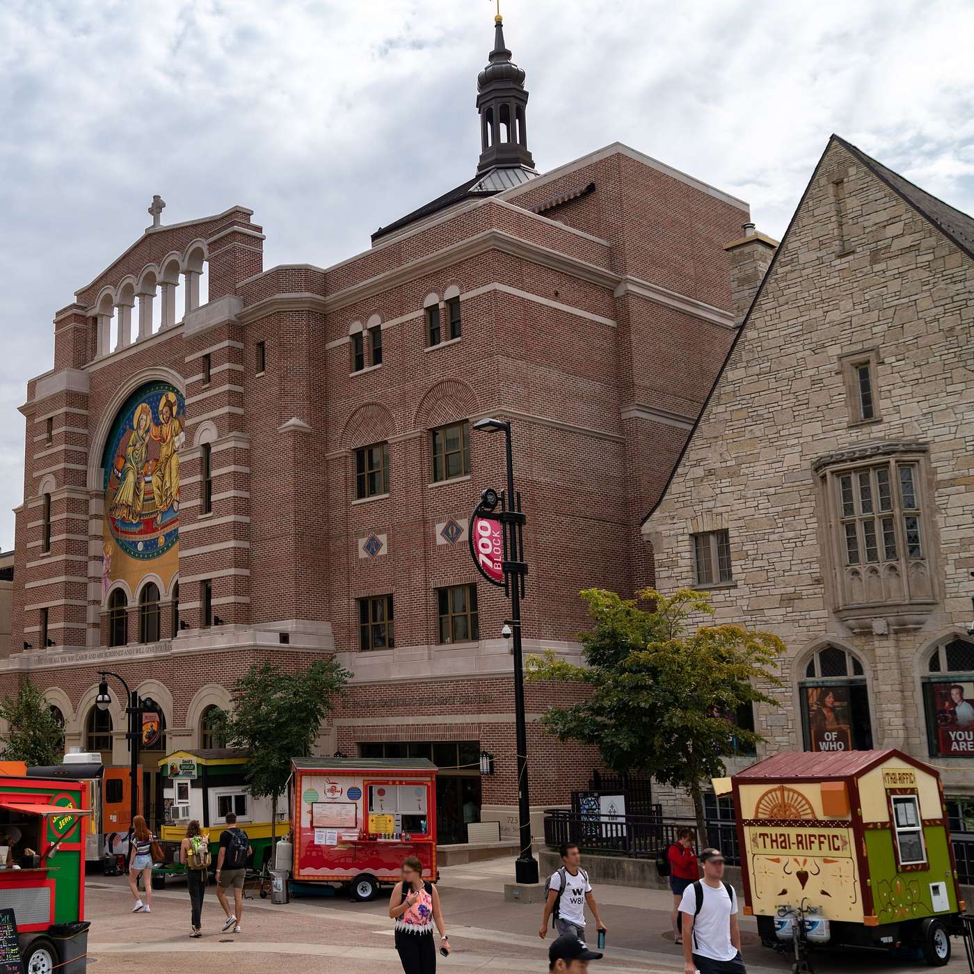 Calvary Lutheran Chapel, St. Paul’s Catholic Center, and Pres House