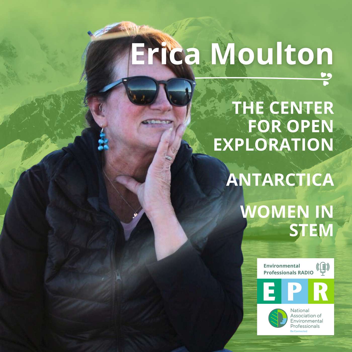 The Center for Open Exploration, Women in STEM, and Antarctica with Erica Moulton episode artwork
