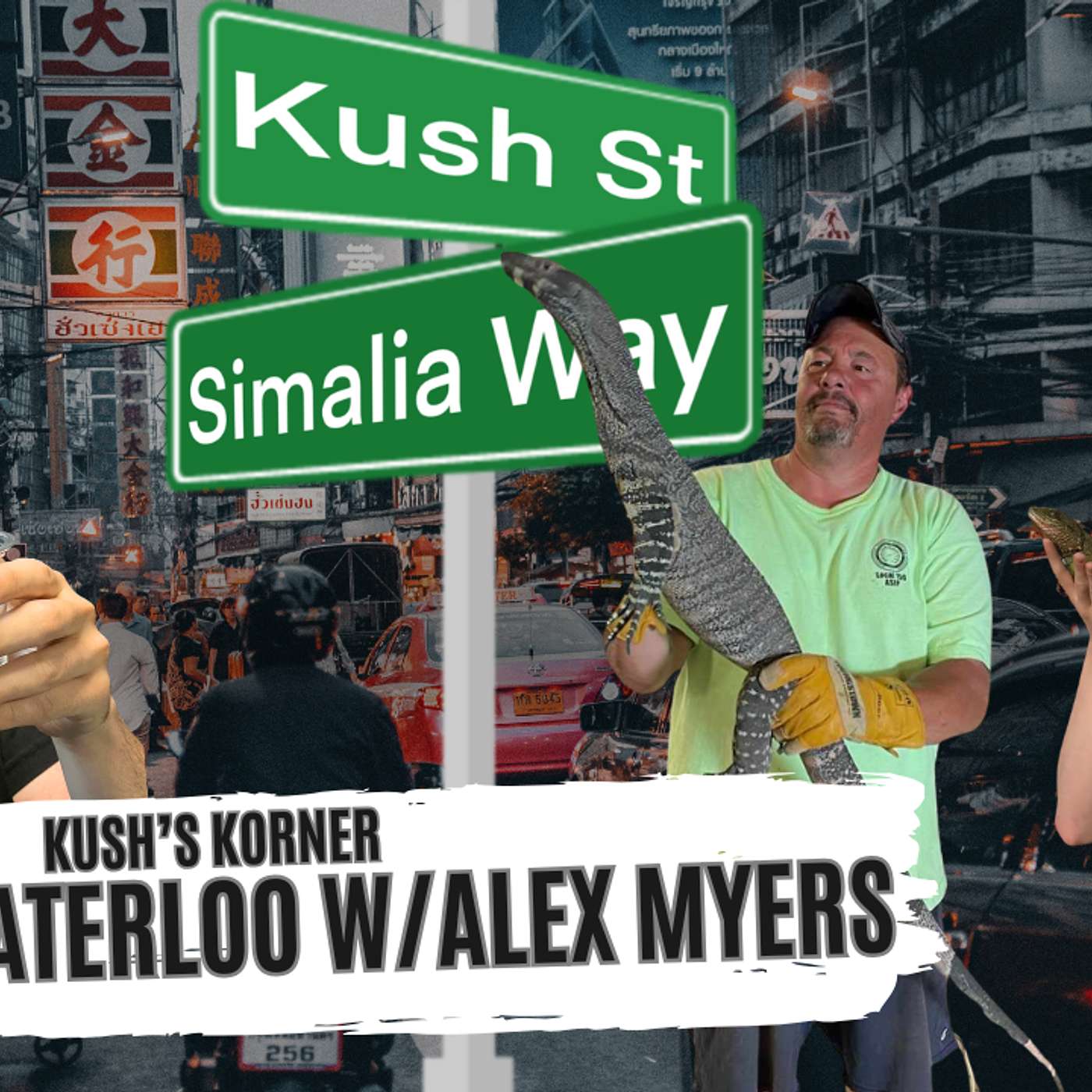 HISTORY OF LACE MONITORS W/ BRYAN WATERLOO FT. ALEX MYERS | KUSH'S KORNER LIVE