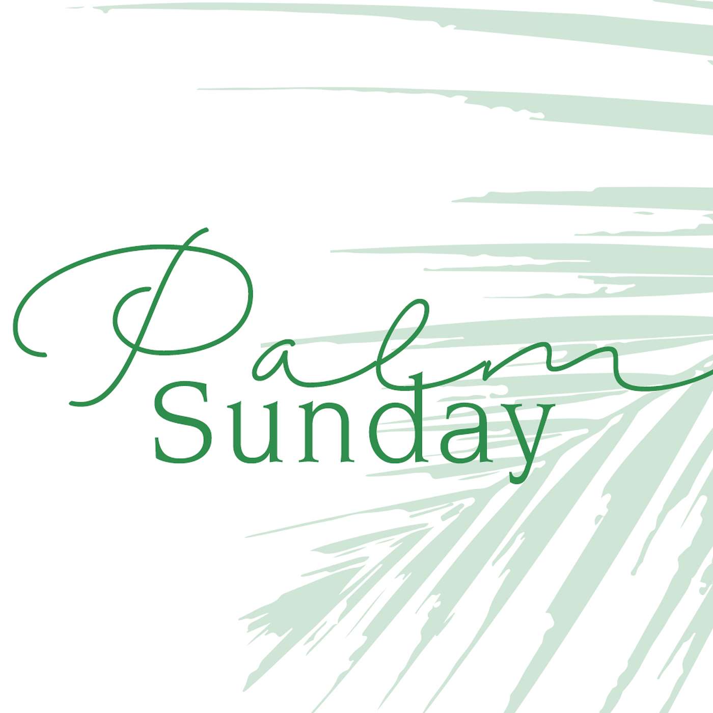 Palm Sunday episode artwork