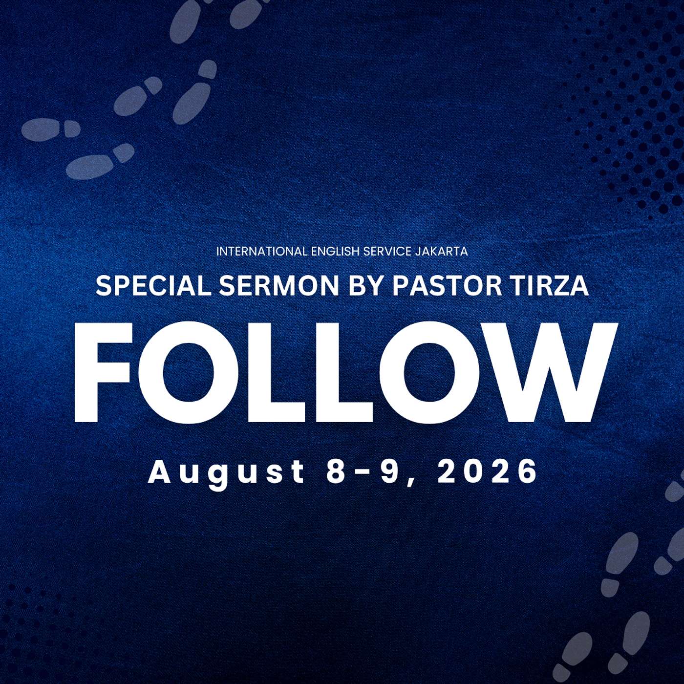 Special Sunday | FOLLOW | Pastor Tirza Magdiel