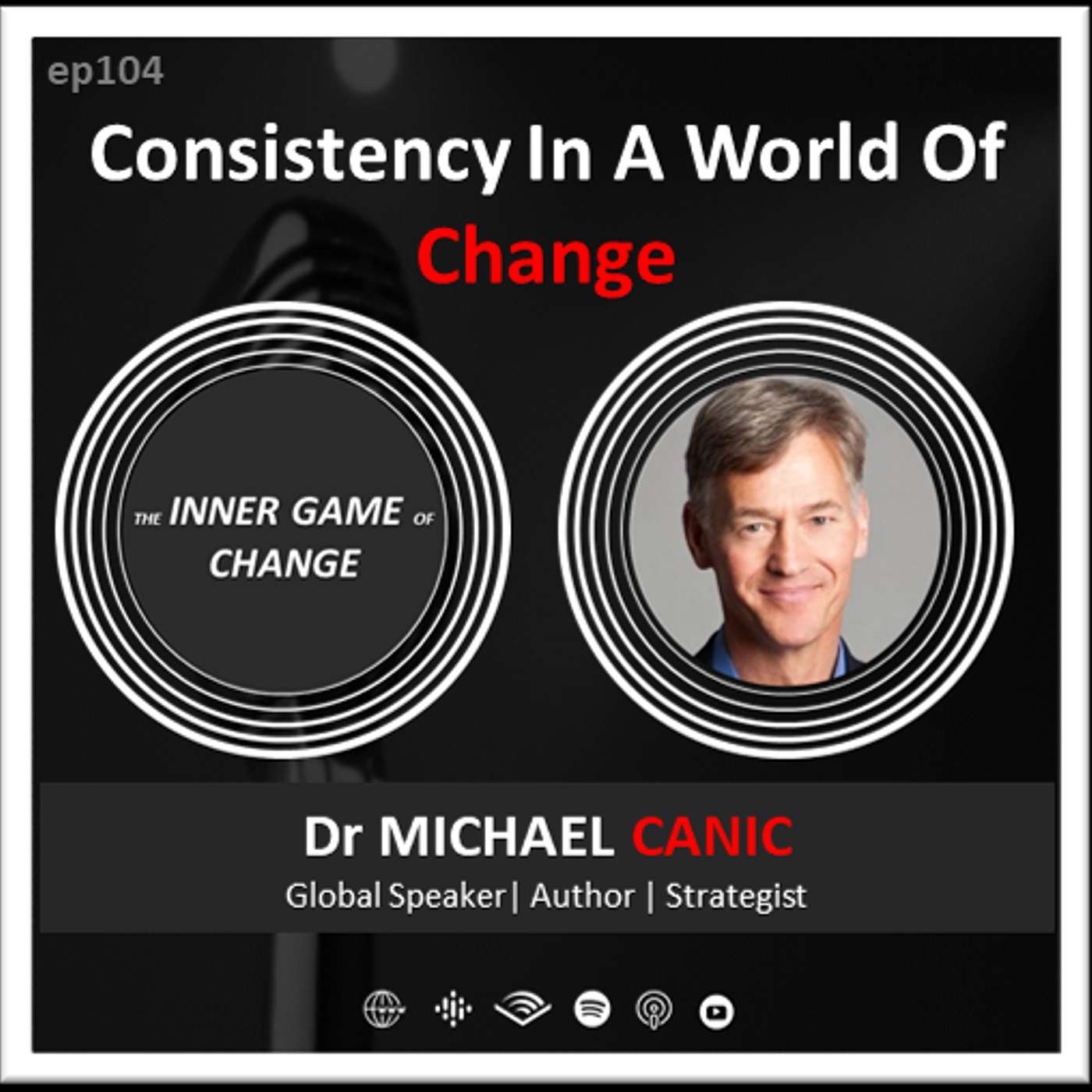 E104 - Consistency In A World Of Change - Podcast with Dr Michael Canic E104 - Consistency In A World Of Change - Podcast with Dr Michael Canic