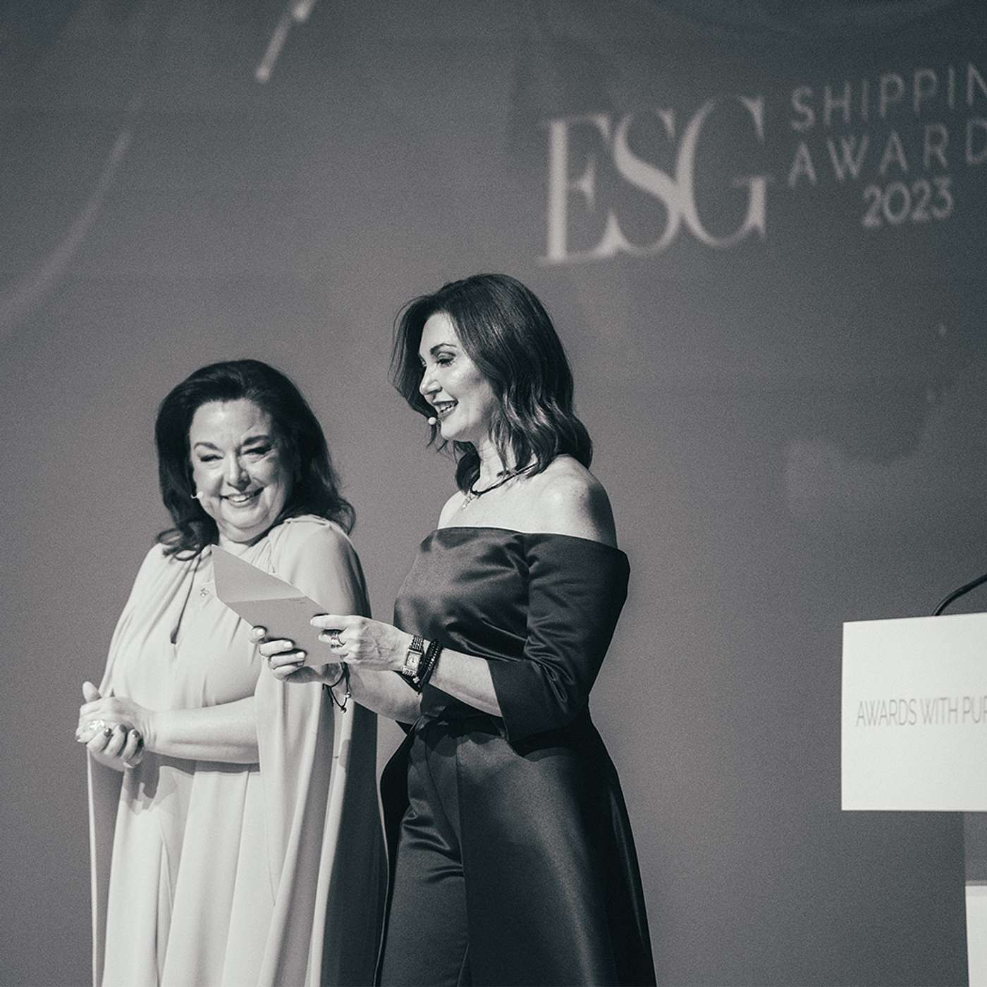 Ε. Αθουσάκη - Κ. Σταθοπούλου: Τα ESG Shipping Awards ανέβασαν τον πήχυ στα Ναυτιλιακά Βραβεία