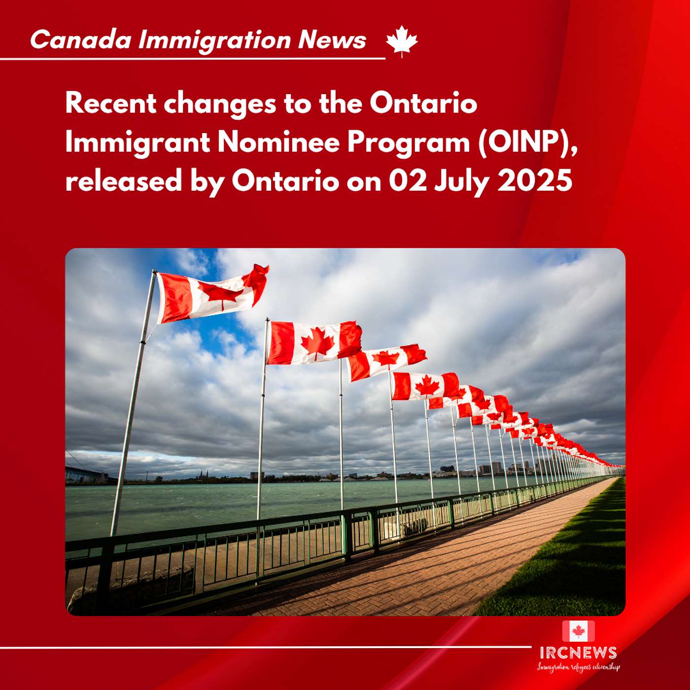 Recent changes to the Ontario Immigrant Nominee Program (OINP), released by Ontario on 02 July 2025 episode artwork