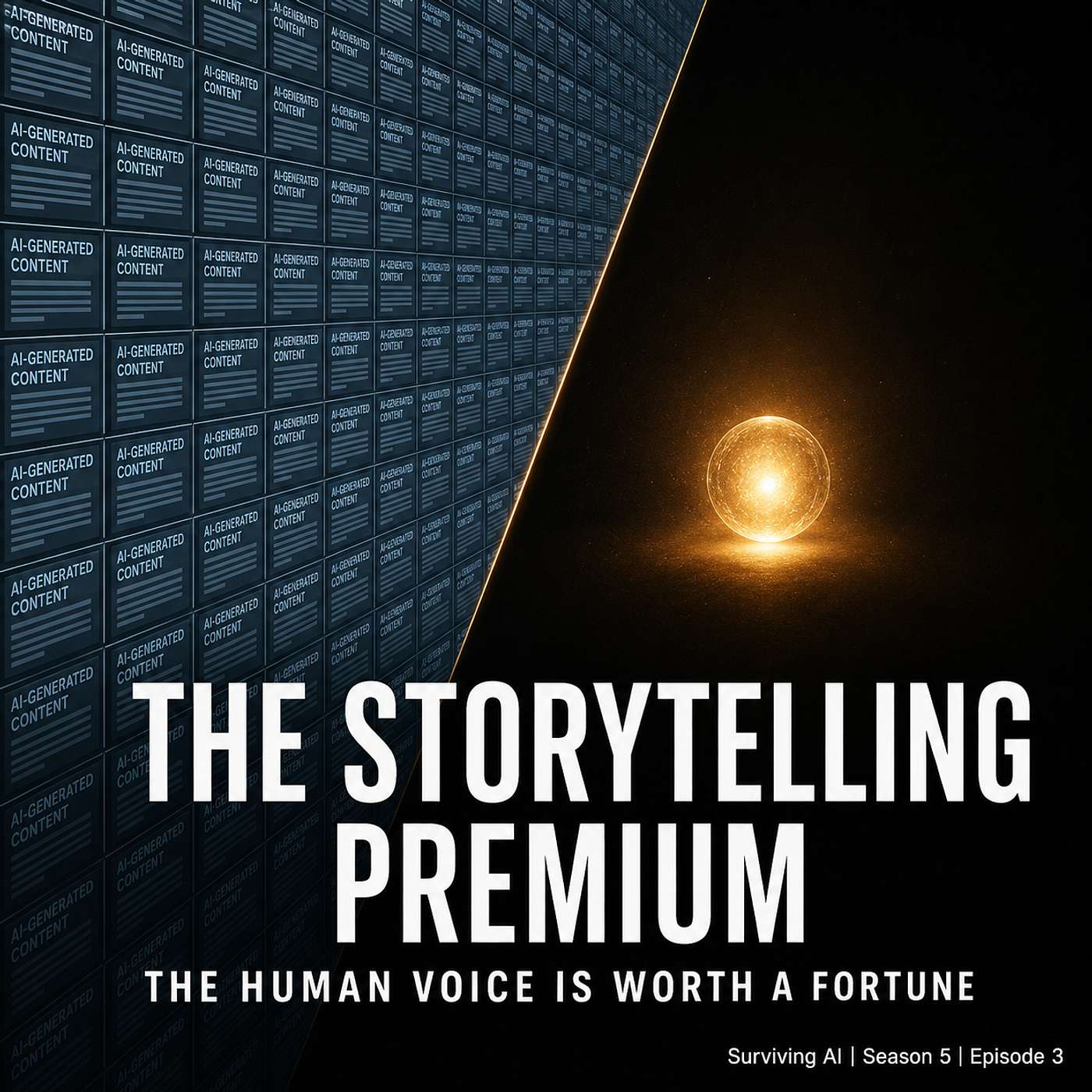 The Storytelling Premium: Why the Human Voice Is Worth a Fortune in the AI Era episode artwork