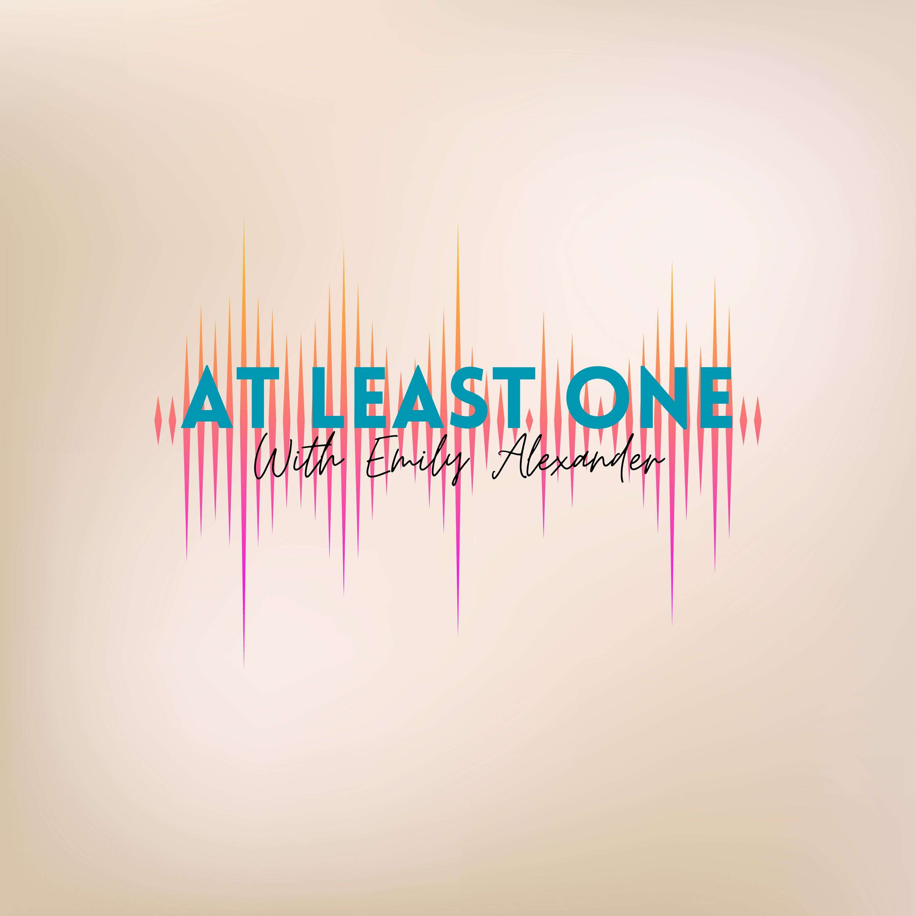 At least one person podcast artwork