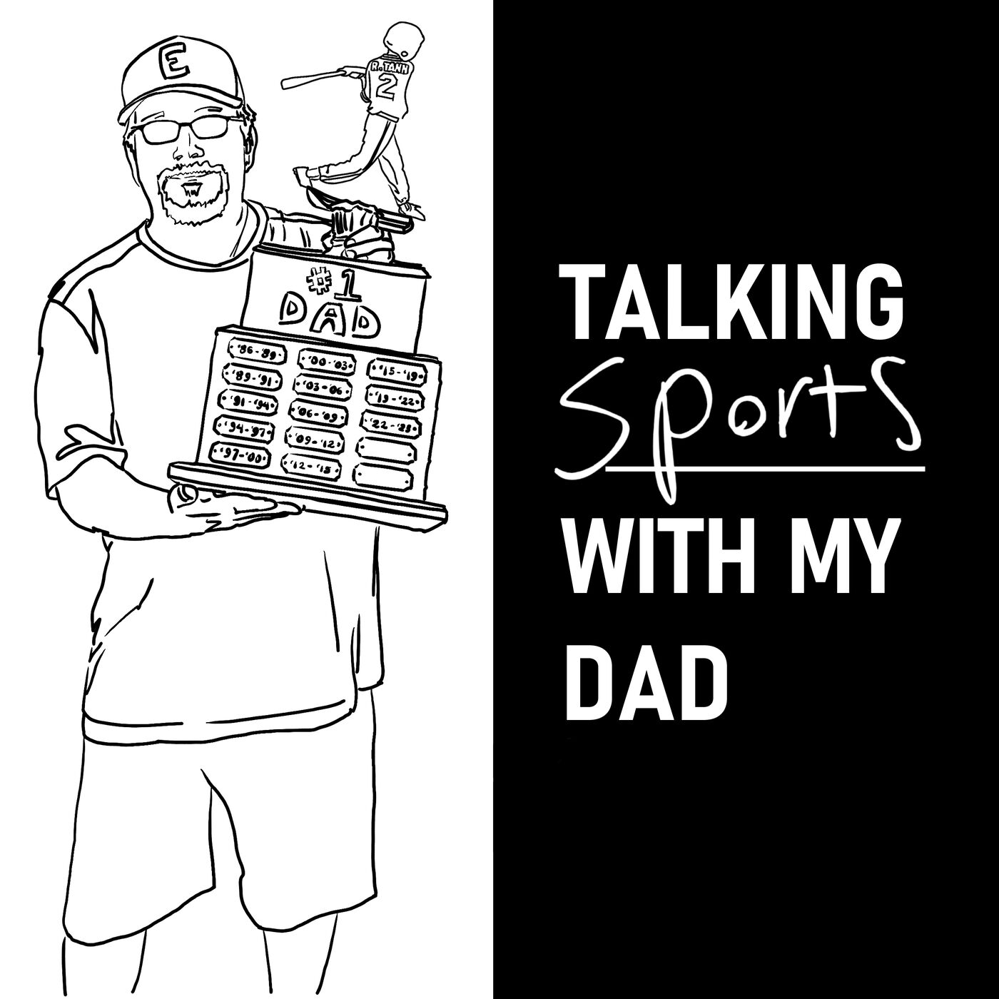 Talking sports with my dad podcast artwork