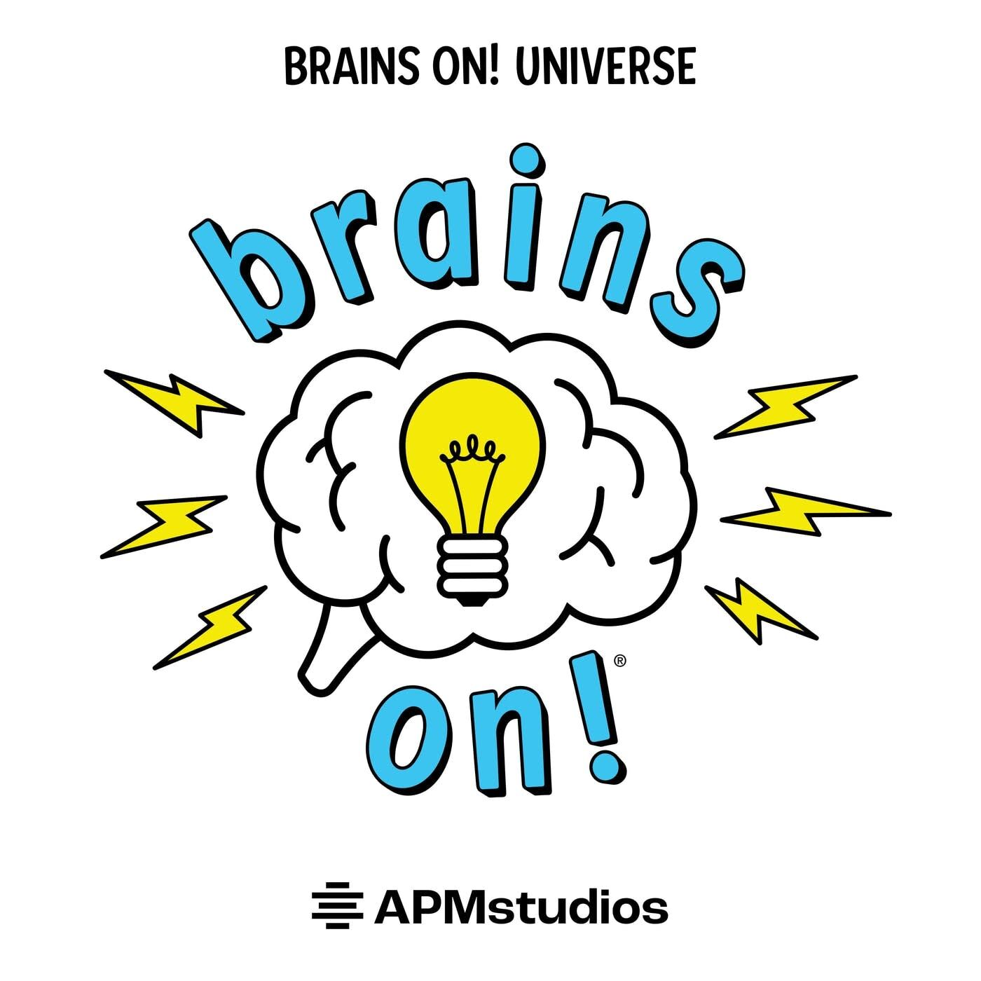 Brains On! Science podcast for kids podcast artwork