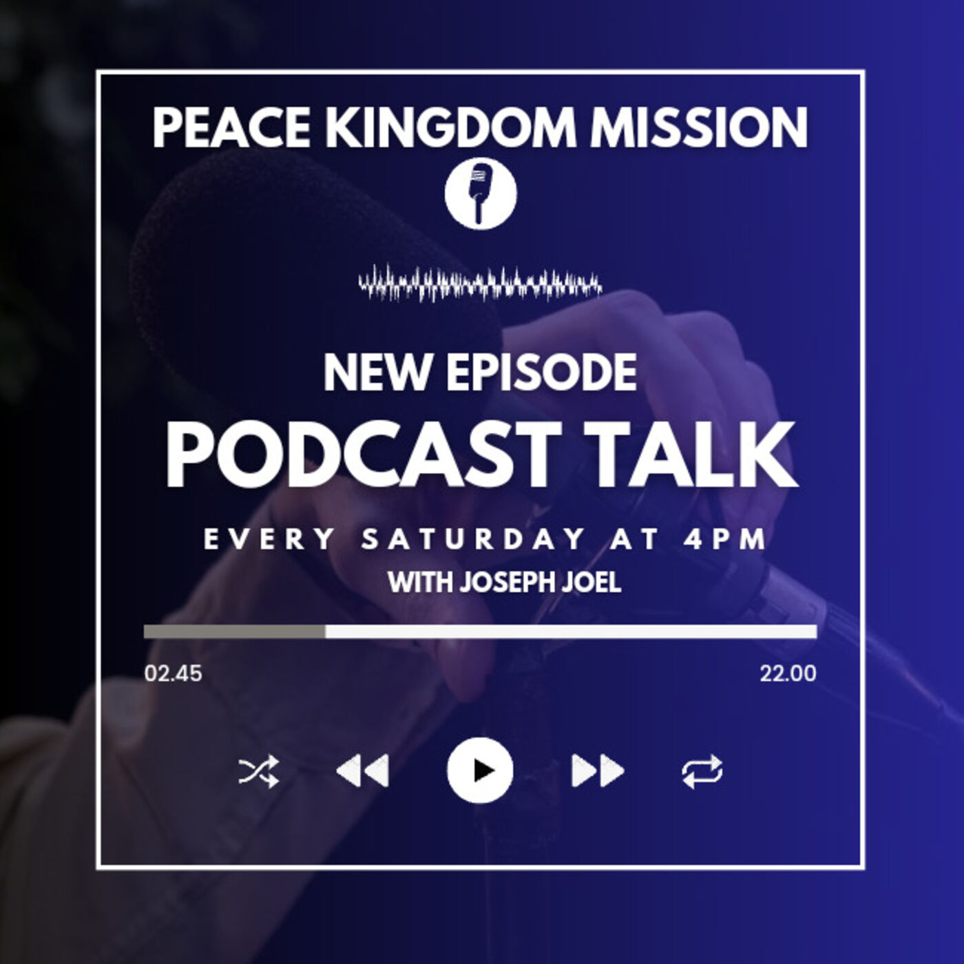 Peace Kingdom Mission Podcast podcast artwork