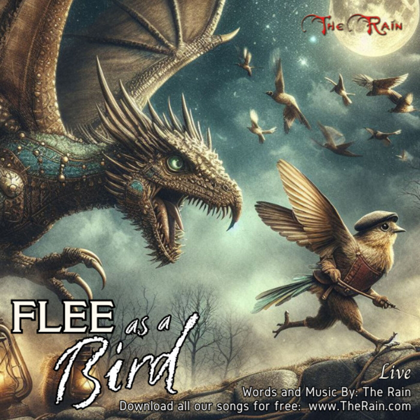 Flee As A Bird - Live