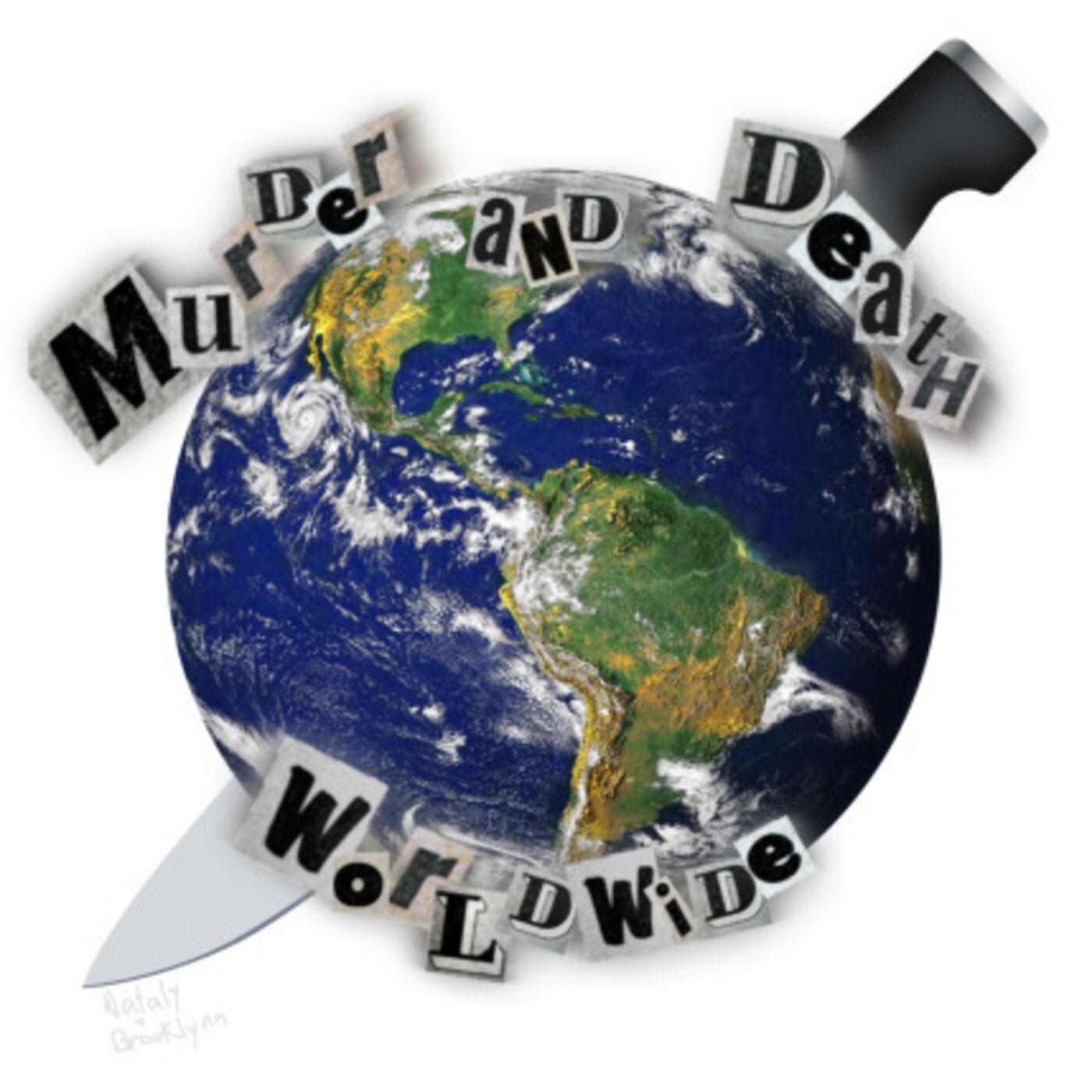 Murder and Death Worldwide podcast artwork