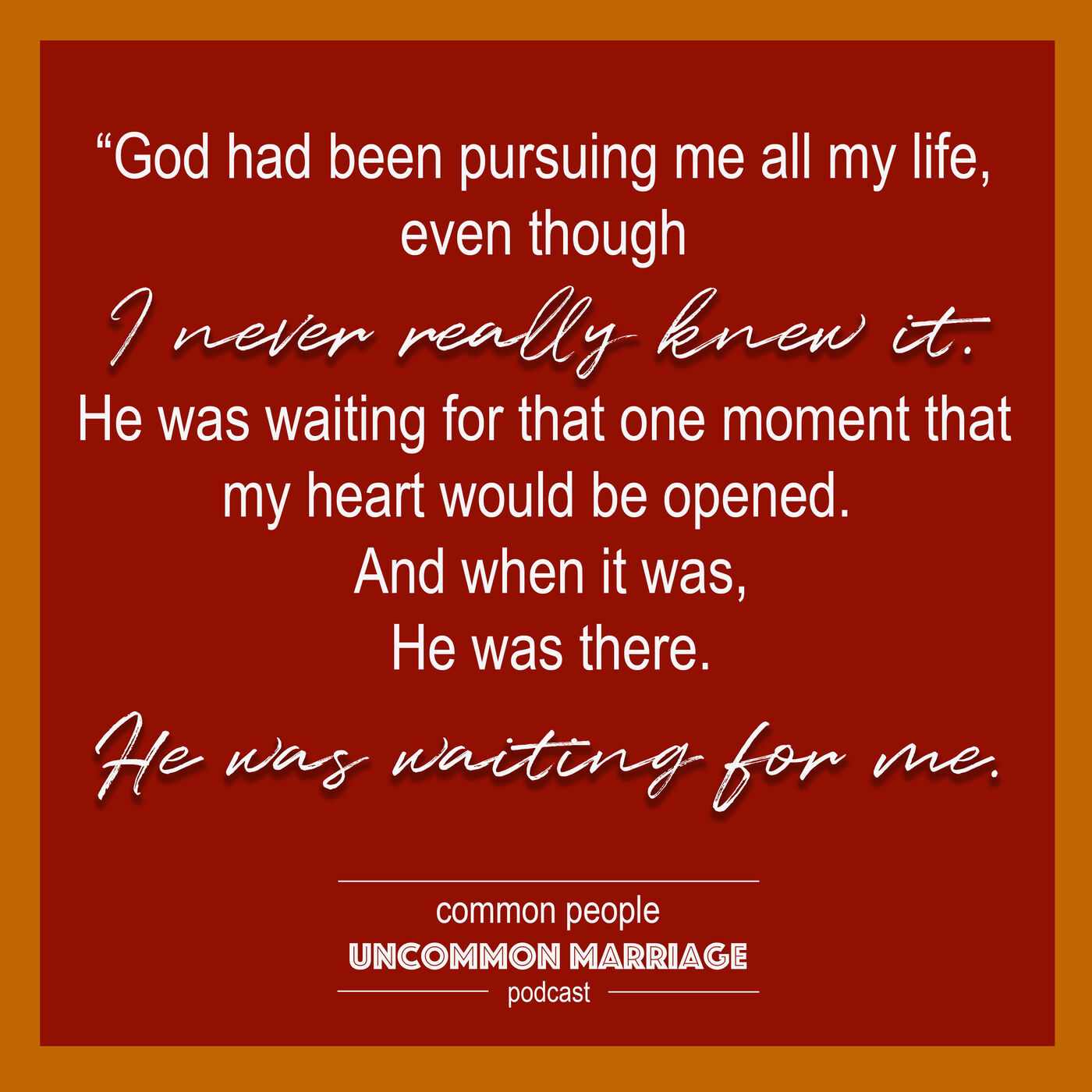Common People, Uncommon Marriage