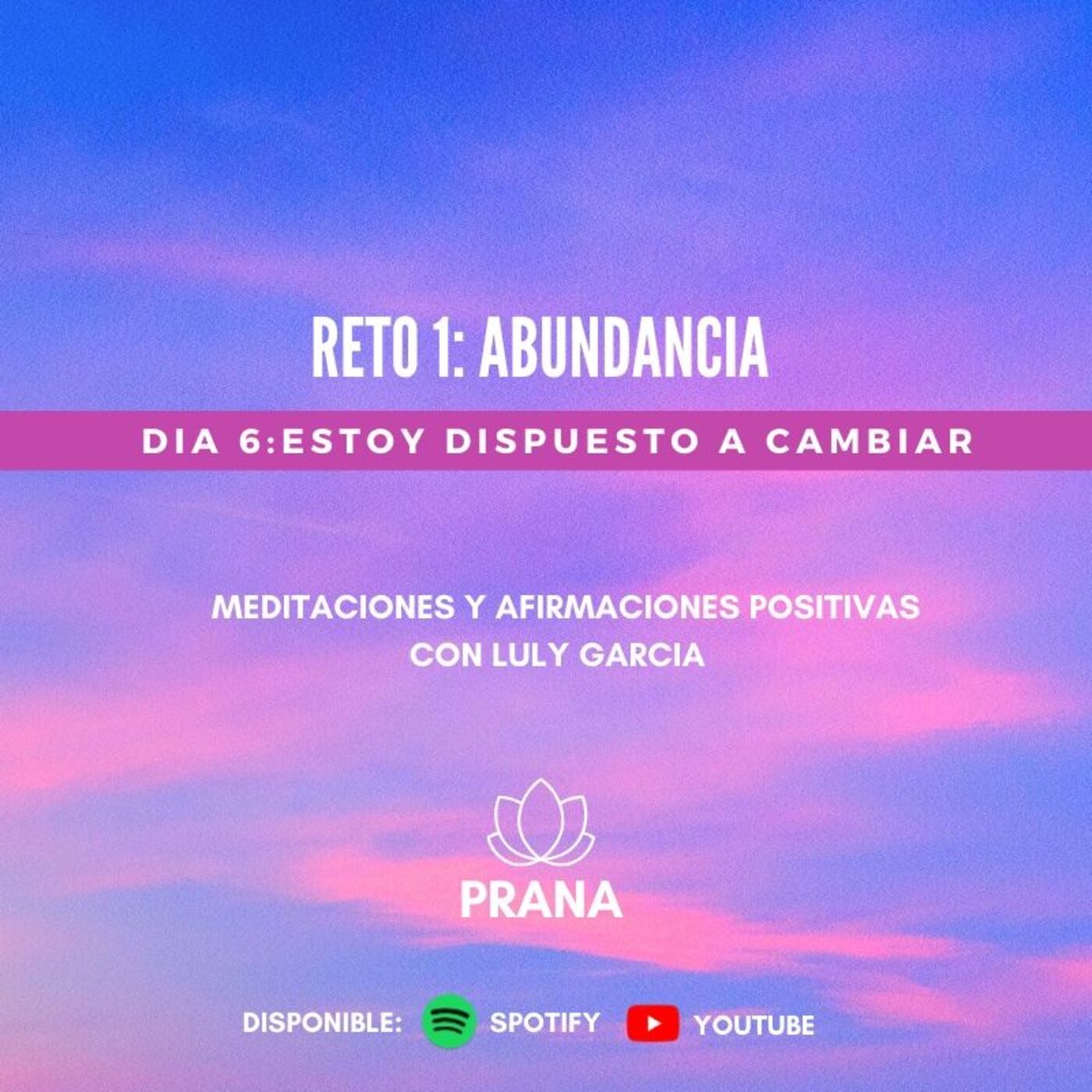 PRANA. Meditaciones con Luly Garcia