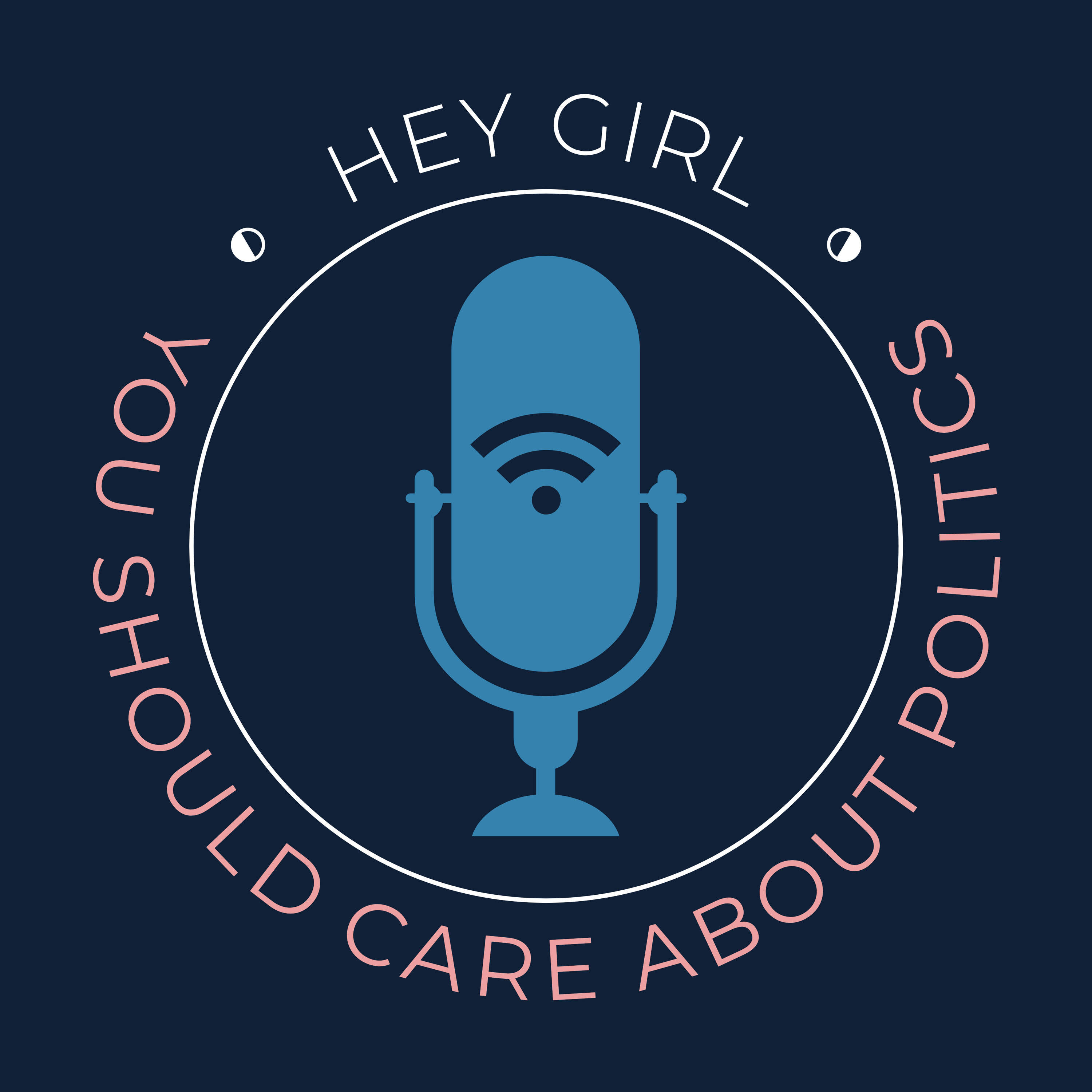 Hey Girl.  You Should Care About Politics. podcast artwork