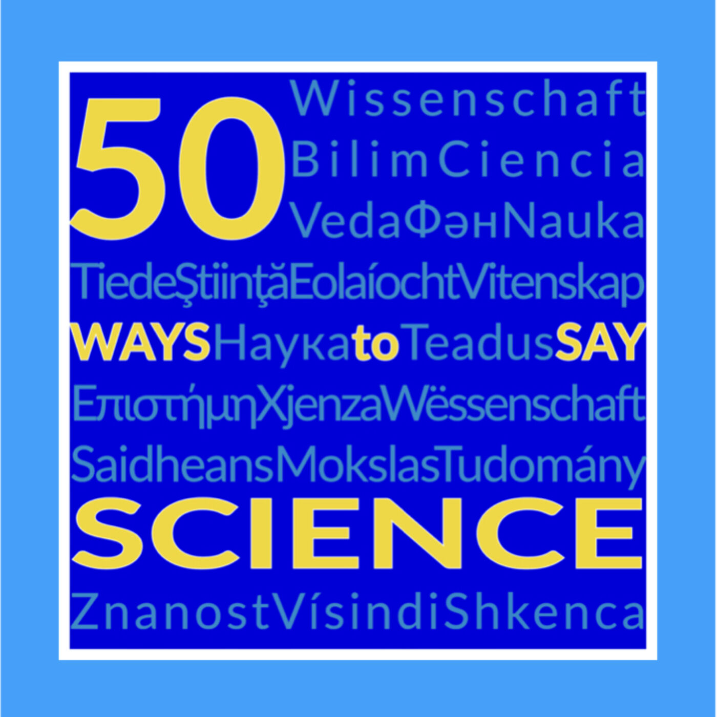 50 Ways to Say Science cover art