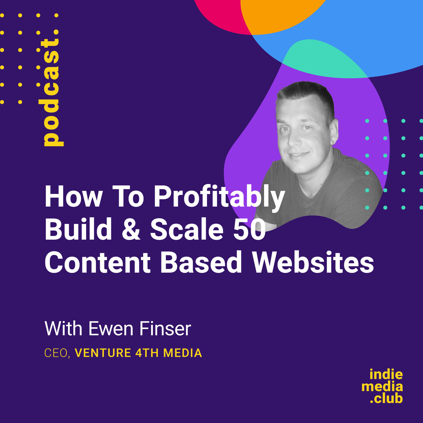 How To Profitably Build & Scale 50 Content Based Websites (with Ewen Finser from Venture 4th Media) How To Profitably Build & Scale 50 Content Based Websites (with Ewen Finser from Venture 4th Media)