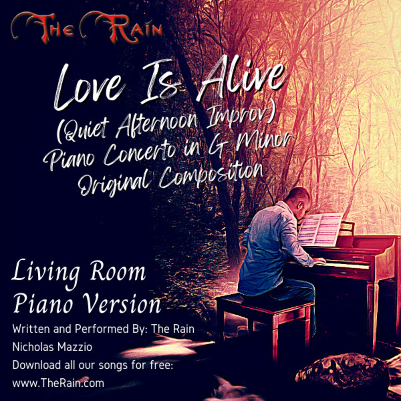 Love Is Alive (Piano Concerto in G Minor) - Living Room Piano Series