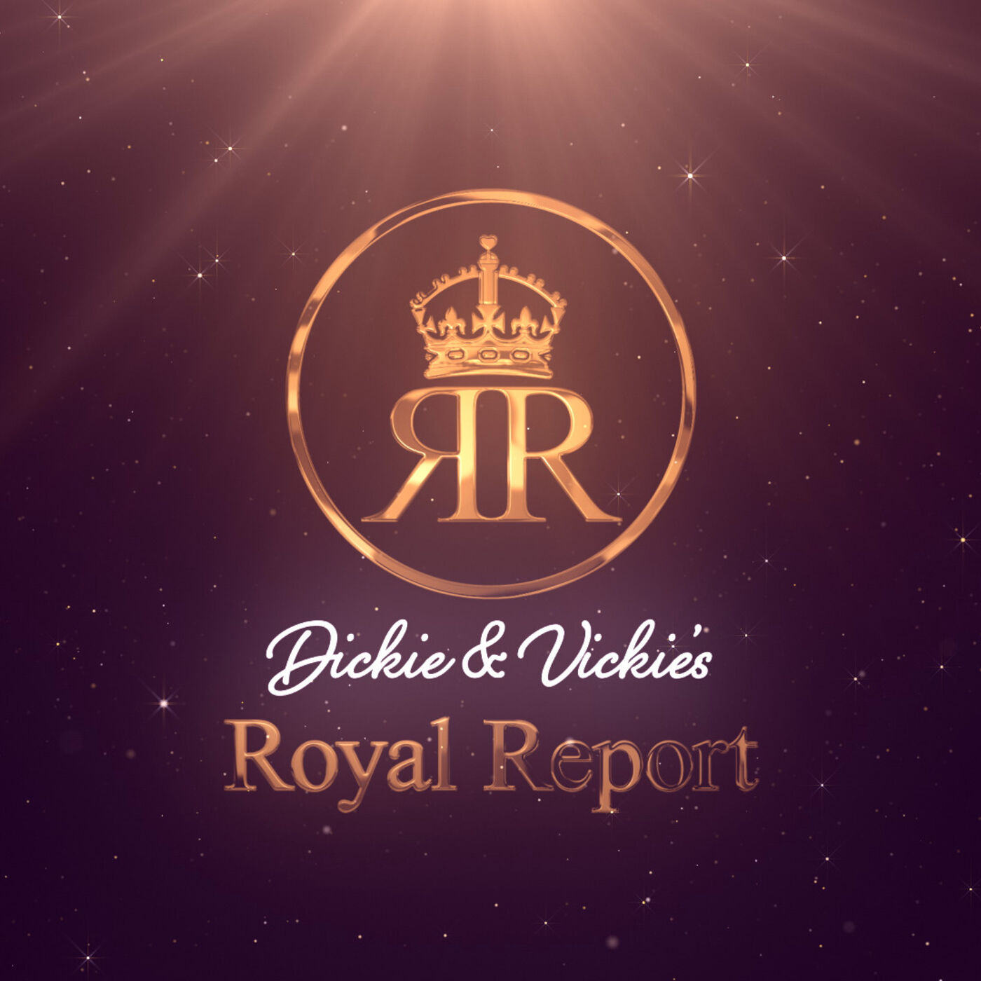 Dickie & Vickie's Royal Report podcast artwork