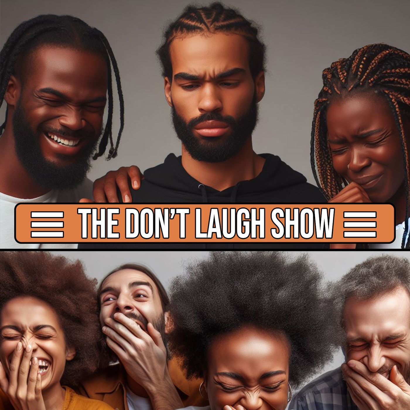 The Don't Laugh Show podcast artwork