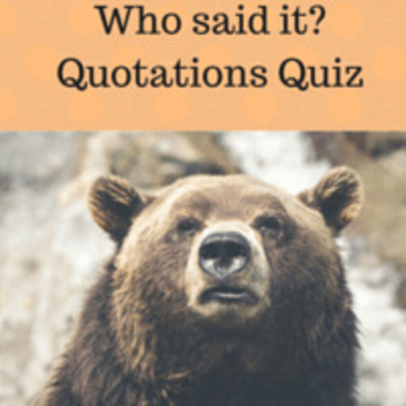 Quiz: What's Your QQ?" (quotation quotient)