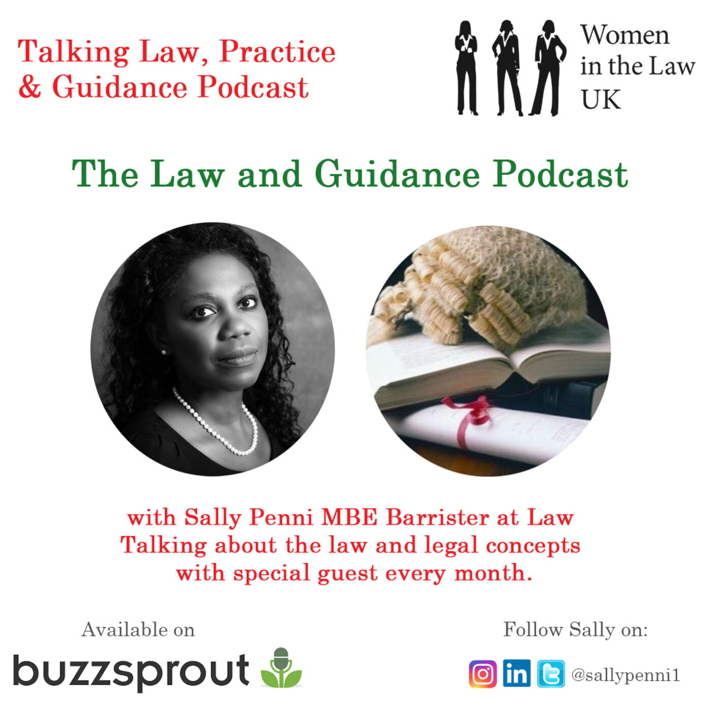 Law and Guidance Podcast with Sally Penni MBE, Barrister at Law