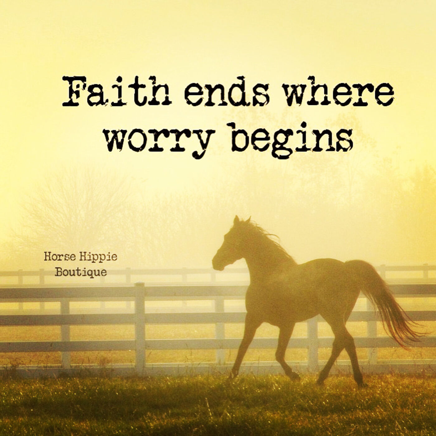 More Faith Less Worry