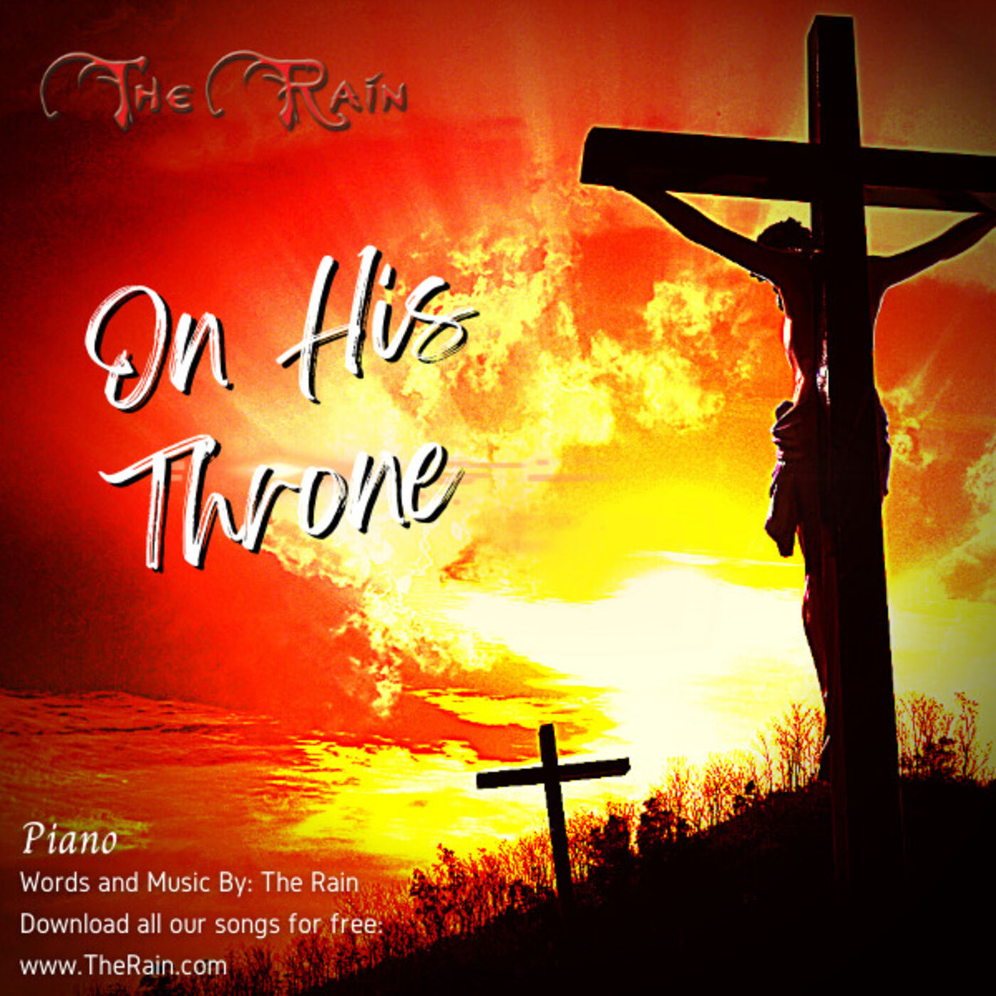 On His Throne -  Piano