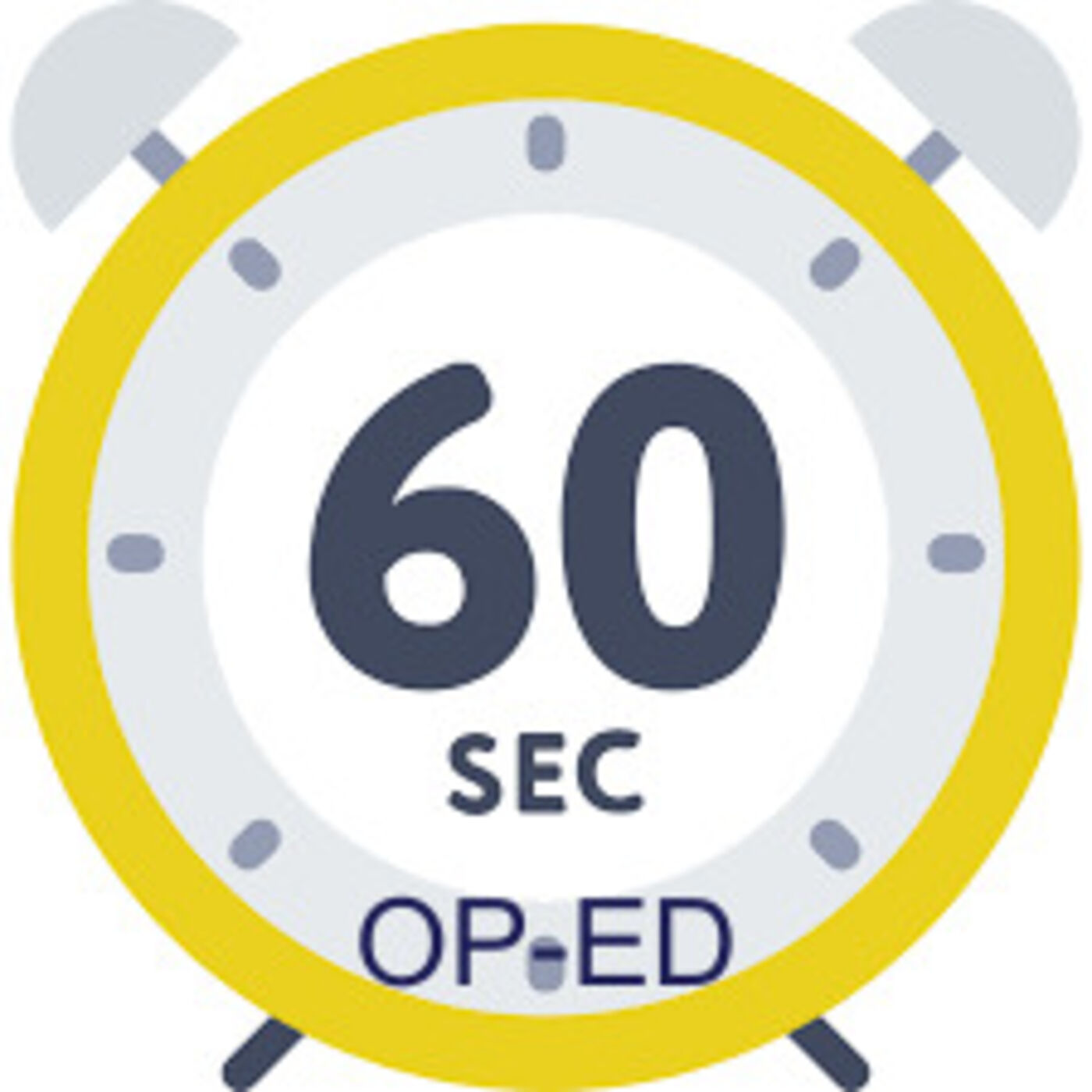 60sec op-ed podcast artwork