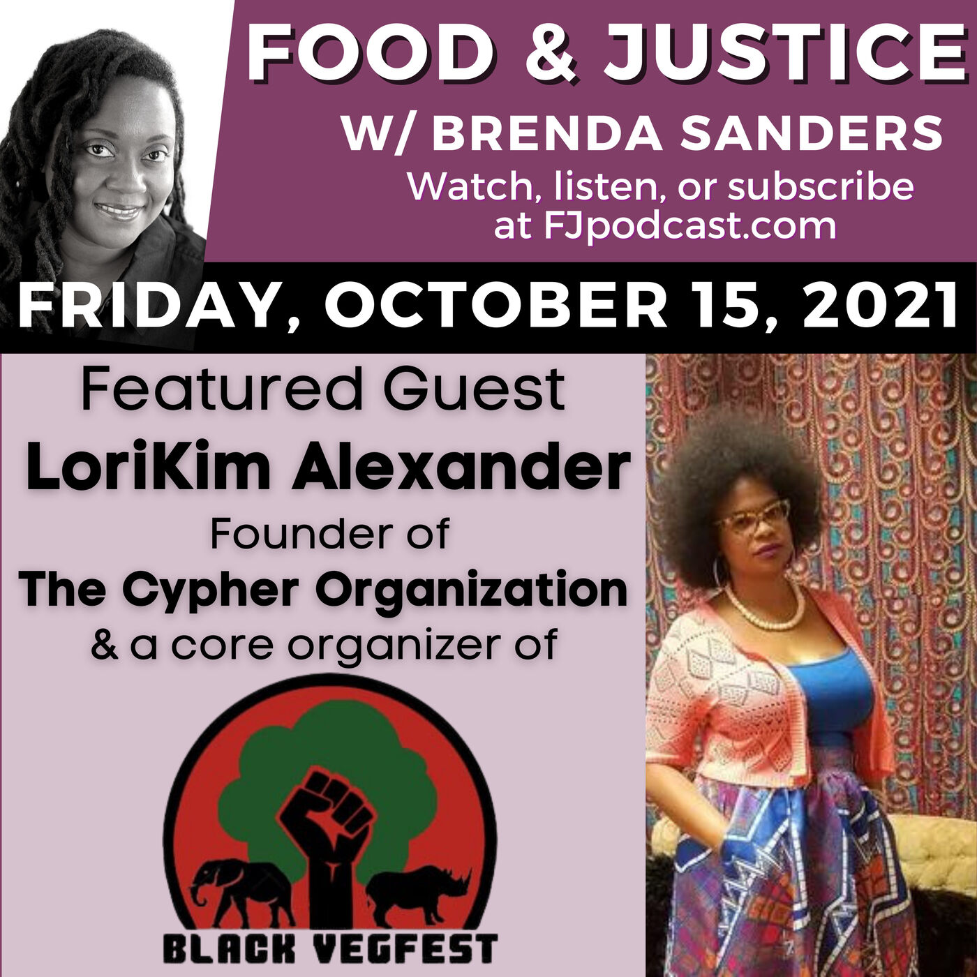 Food & Justice w/ Brenda Sanders