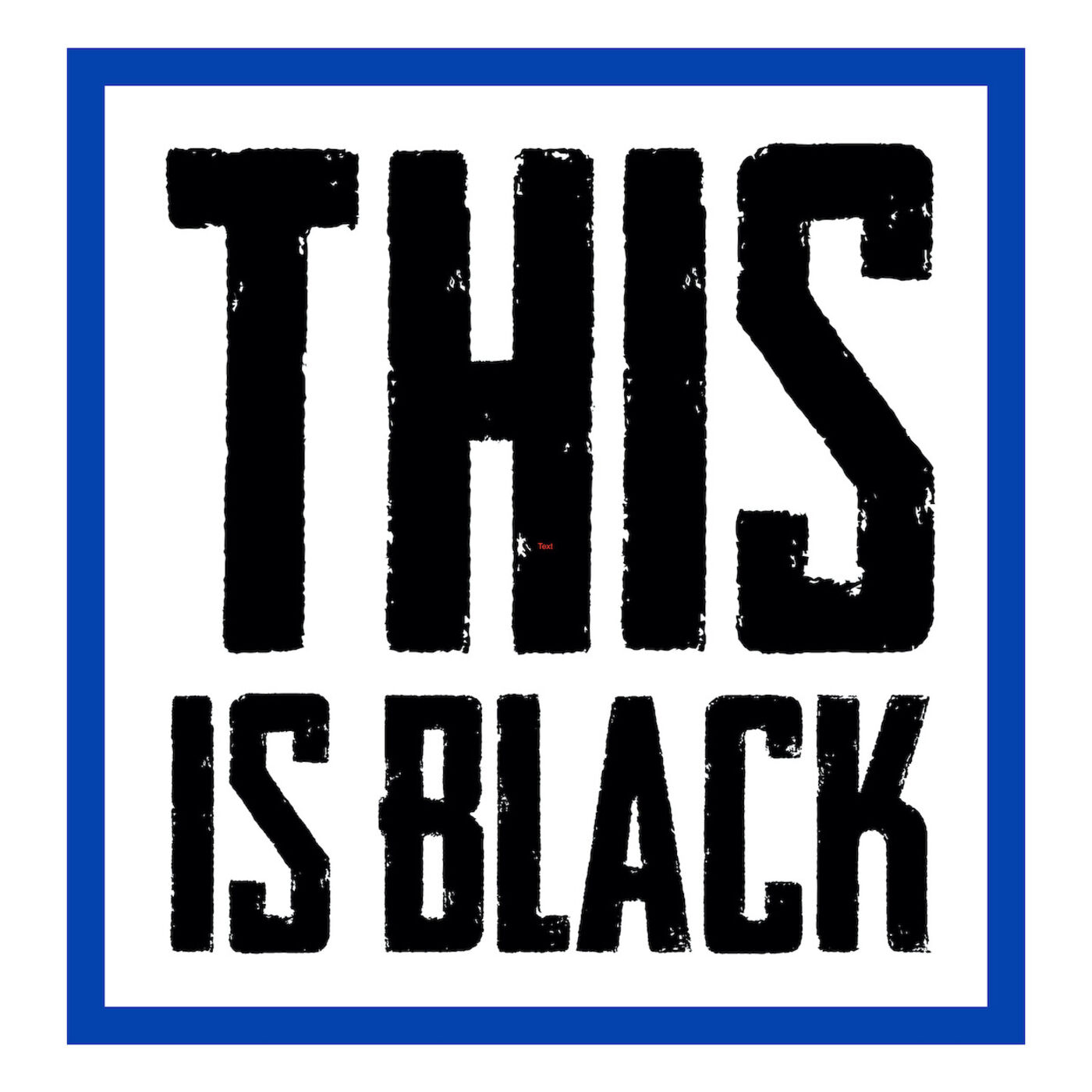 This is Black cover art