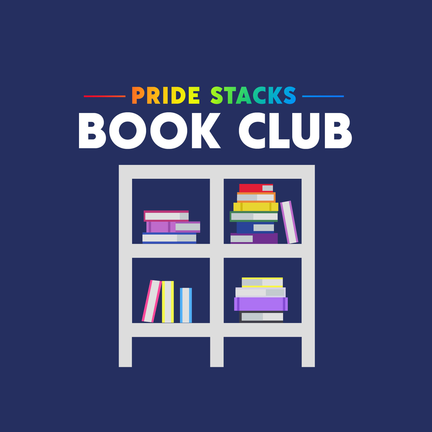 Pride Stacks | LGBTQIA+ Book Club