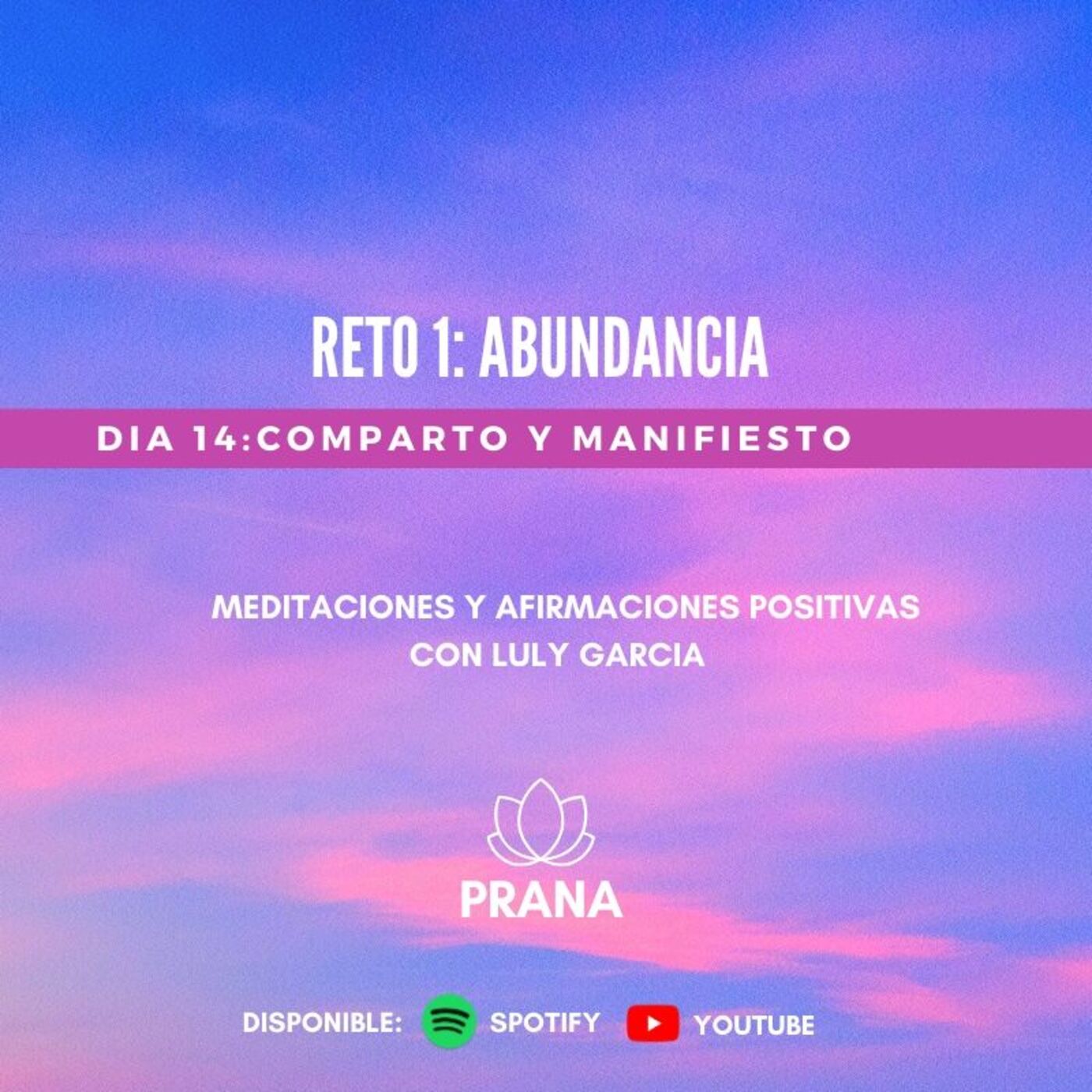 PRANA. Meditaciones con Luly Garcia
