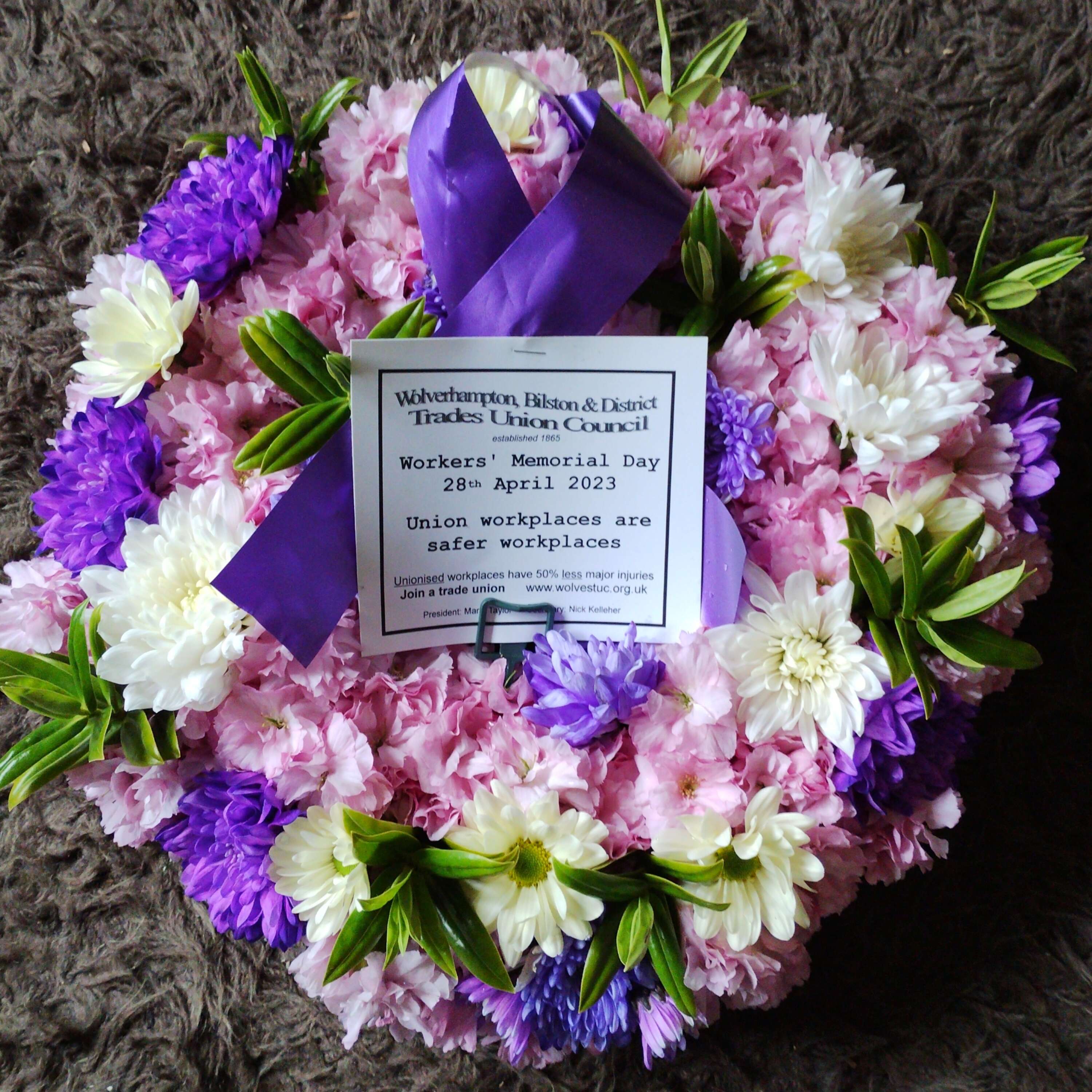 Wolverhampton Workers Memorial Day