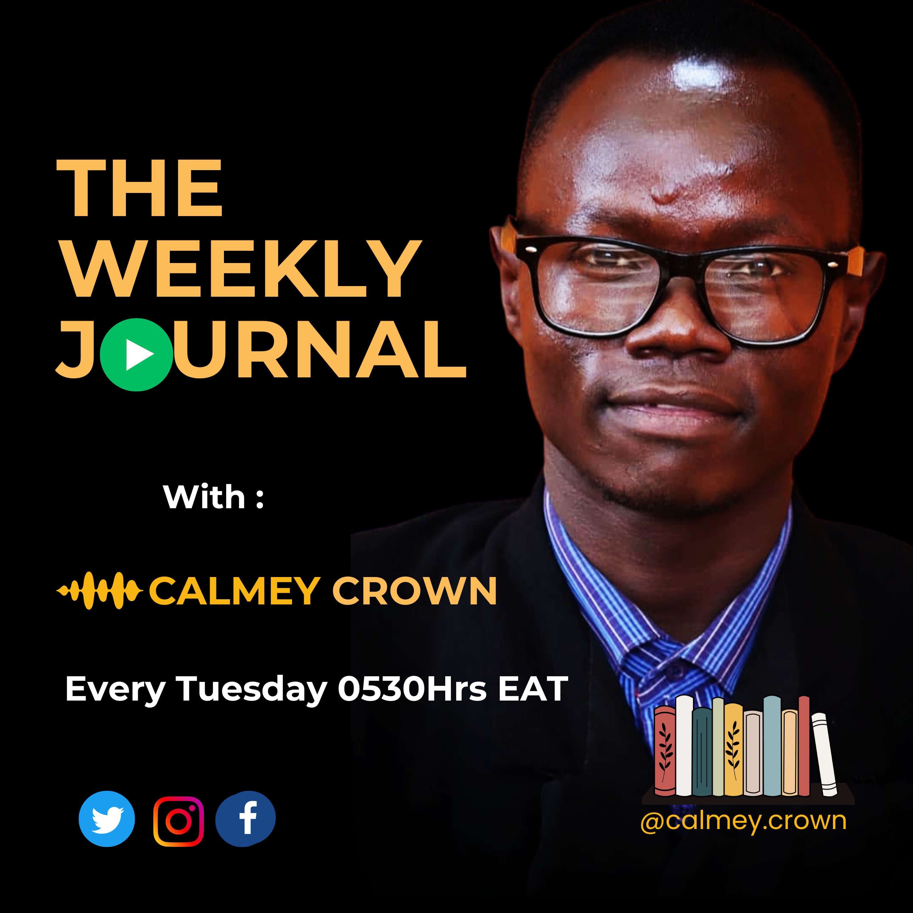 THE WEEKLY JOURNAL With Calmey Crown podcast artwork