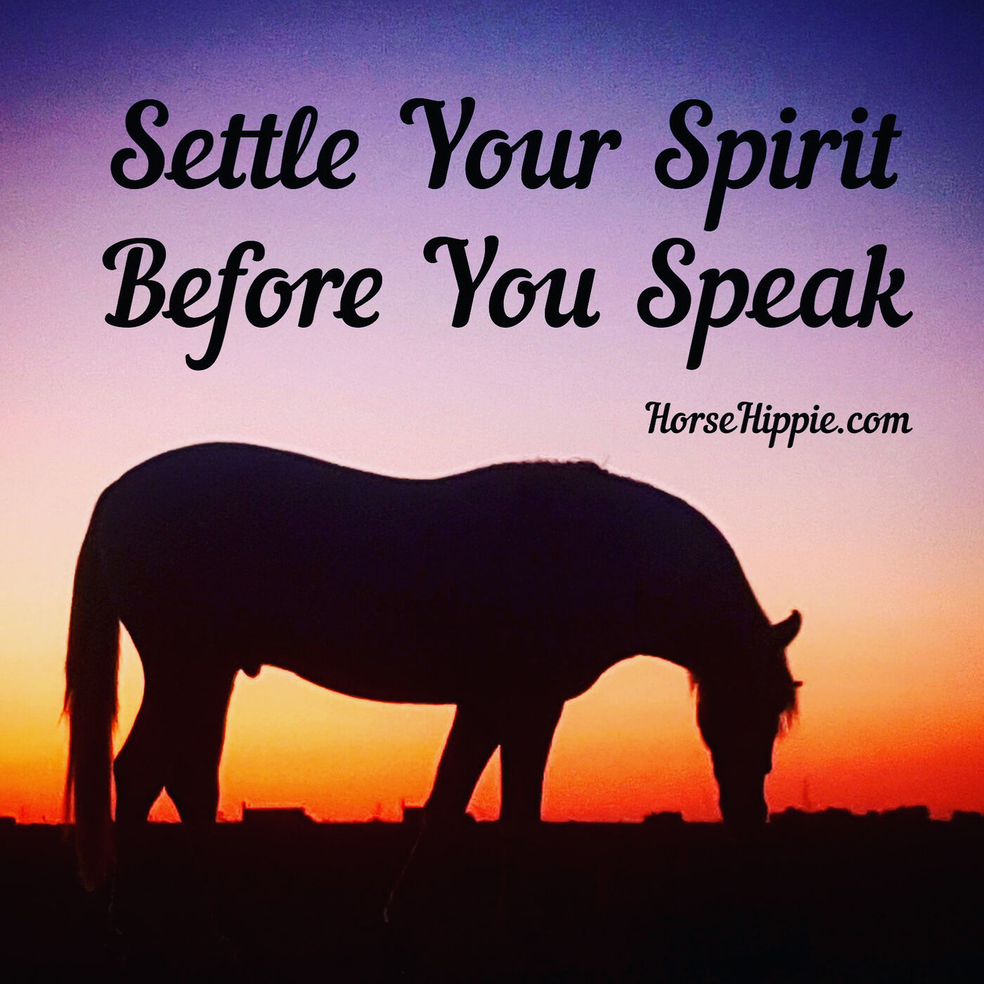 Settle Before You Speak