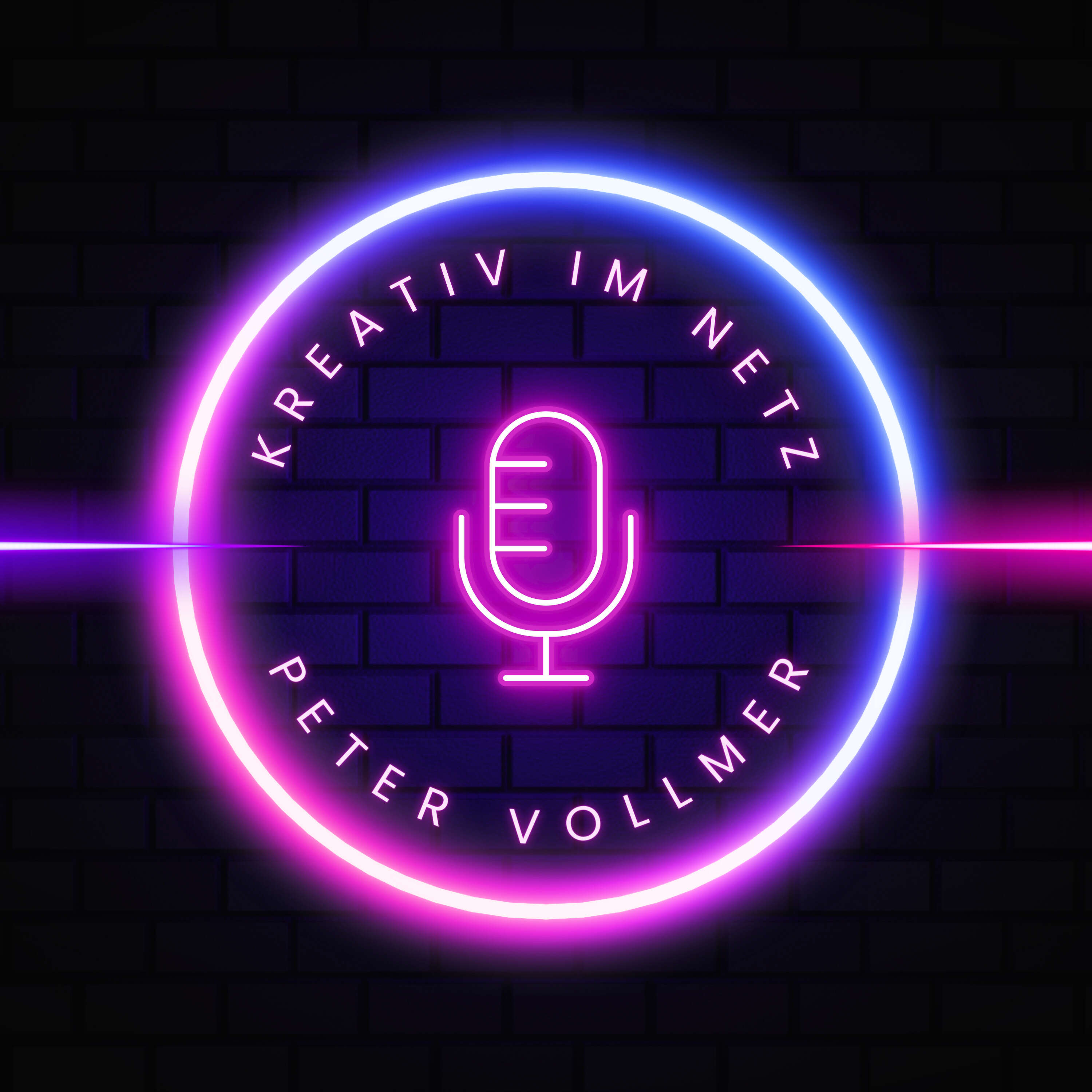 Kreativ im Netz. Podcast mit Peter Vollmer. podcast artwork