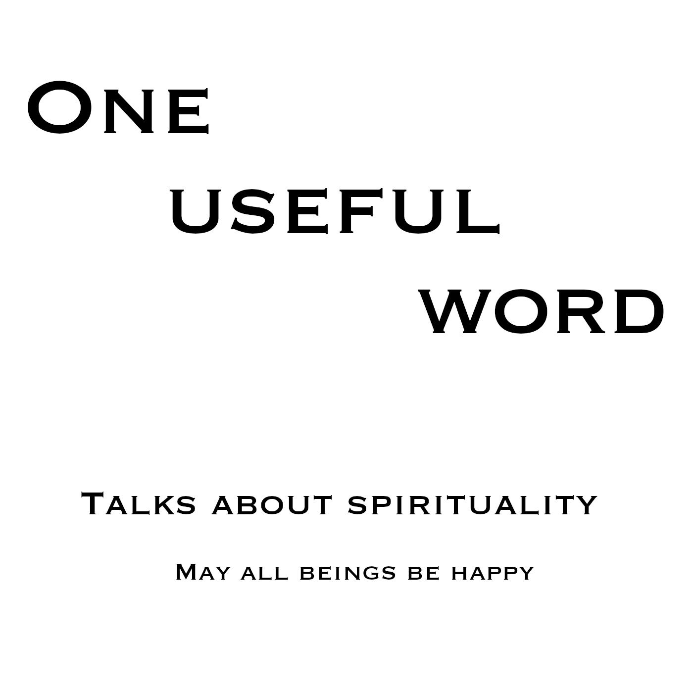 One useful word cover art