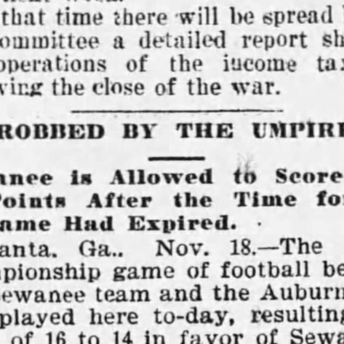5/25: Drain the Sewamp, 1893 5/25: Drain the Sewamp, 1893
