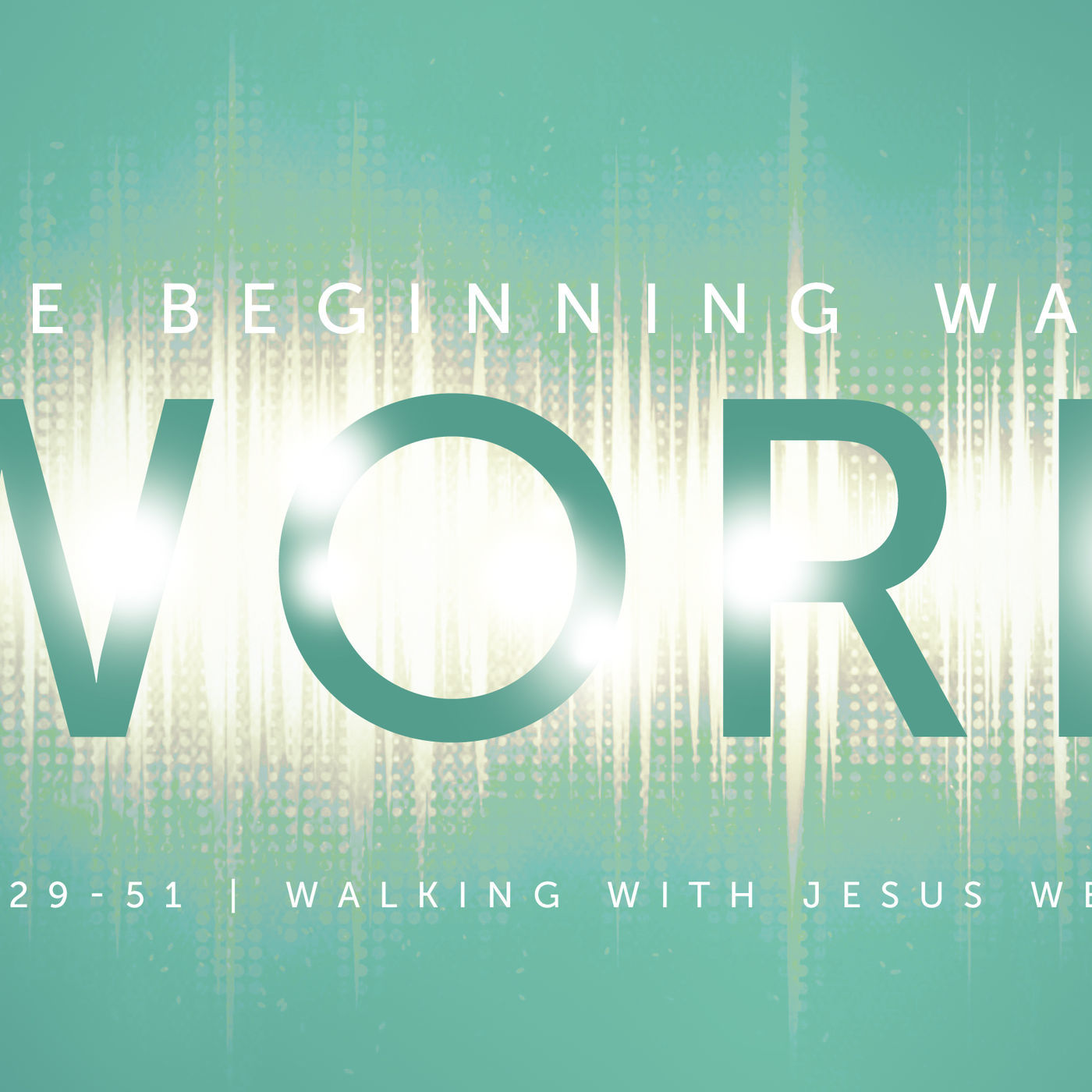 Walking with Jesus- John Part 2: In The Beginning