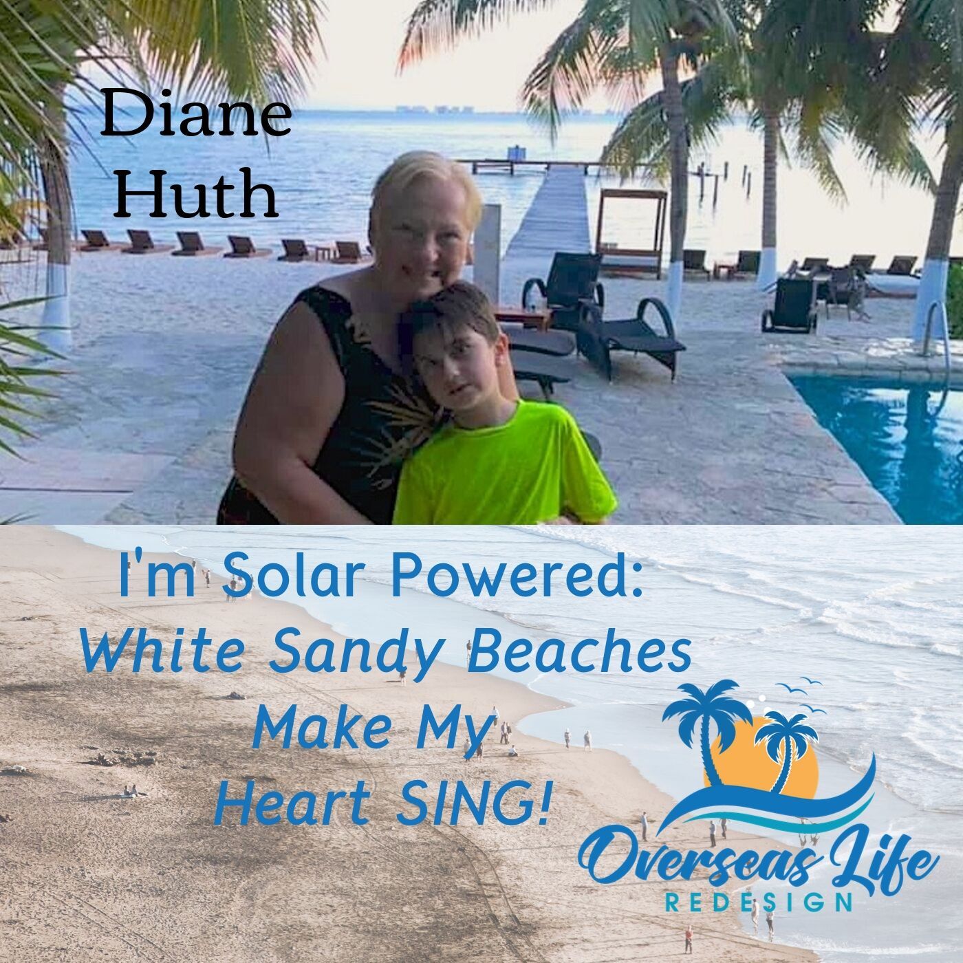 I'm Solar Powered: White Sandy Beaches Make My Heart Sing!